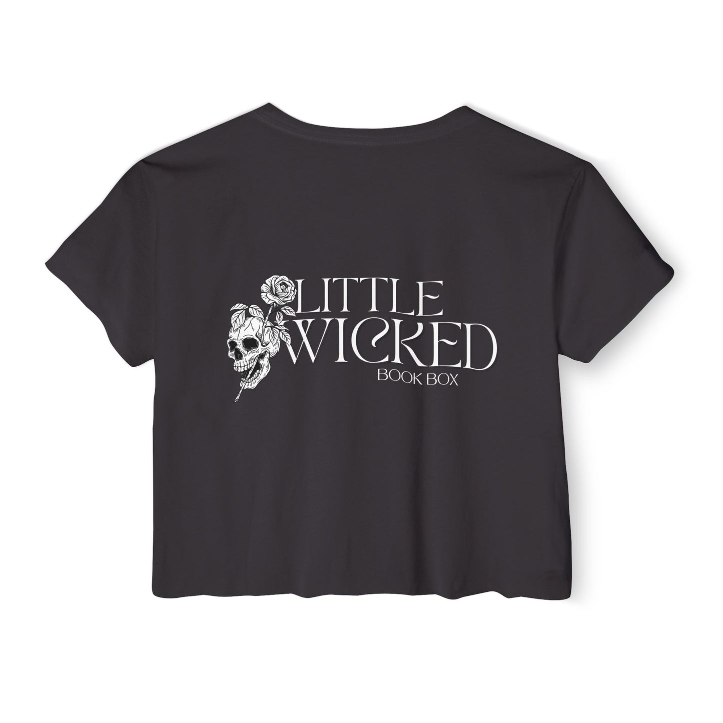 Little Wicked Logo Crop Top