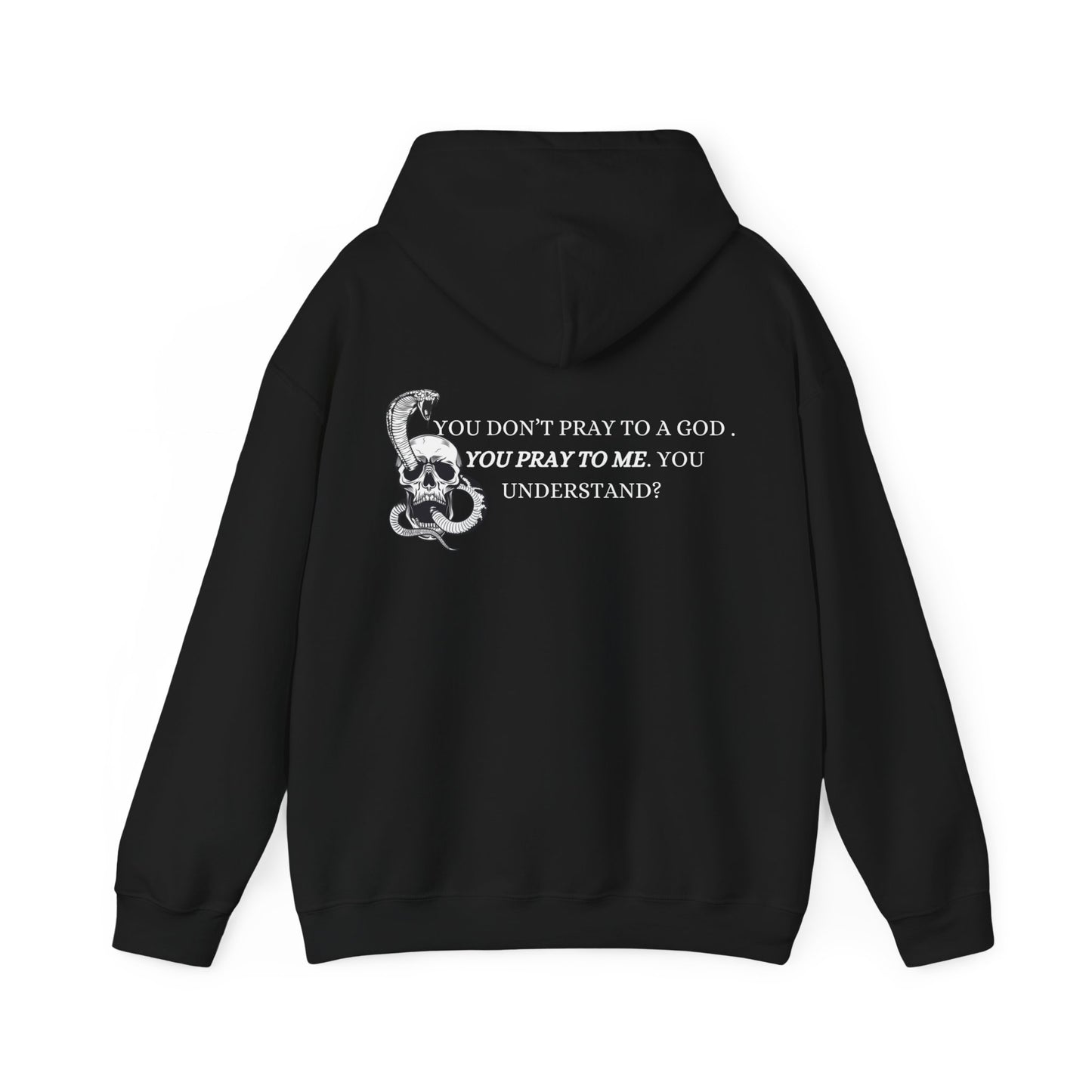 You Pray To Me Hooded Sweatshirt