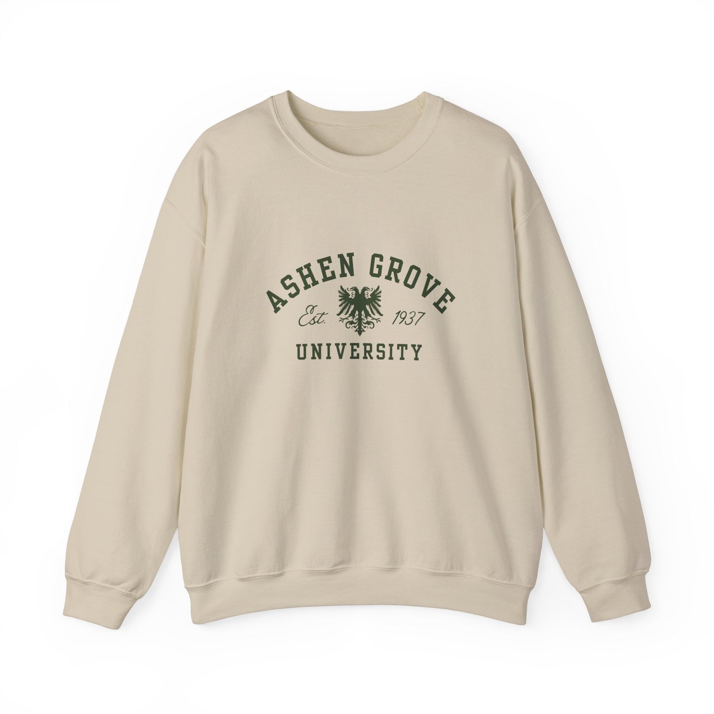 Ashen Grove University Crewneck
