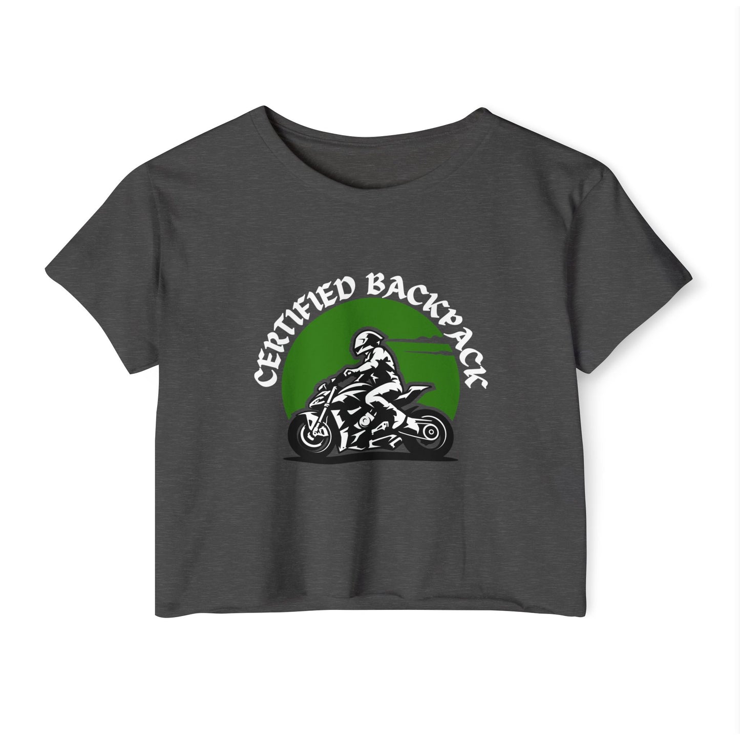 Certified Backpack (Little Sister Series) Crop Top