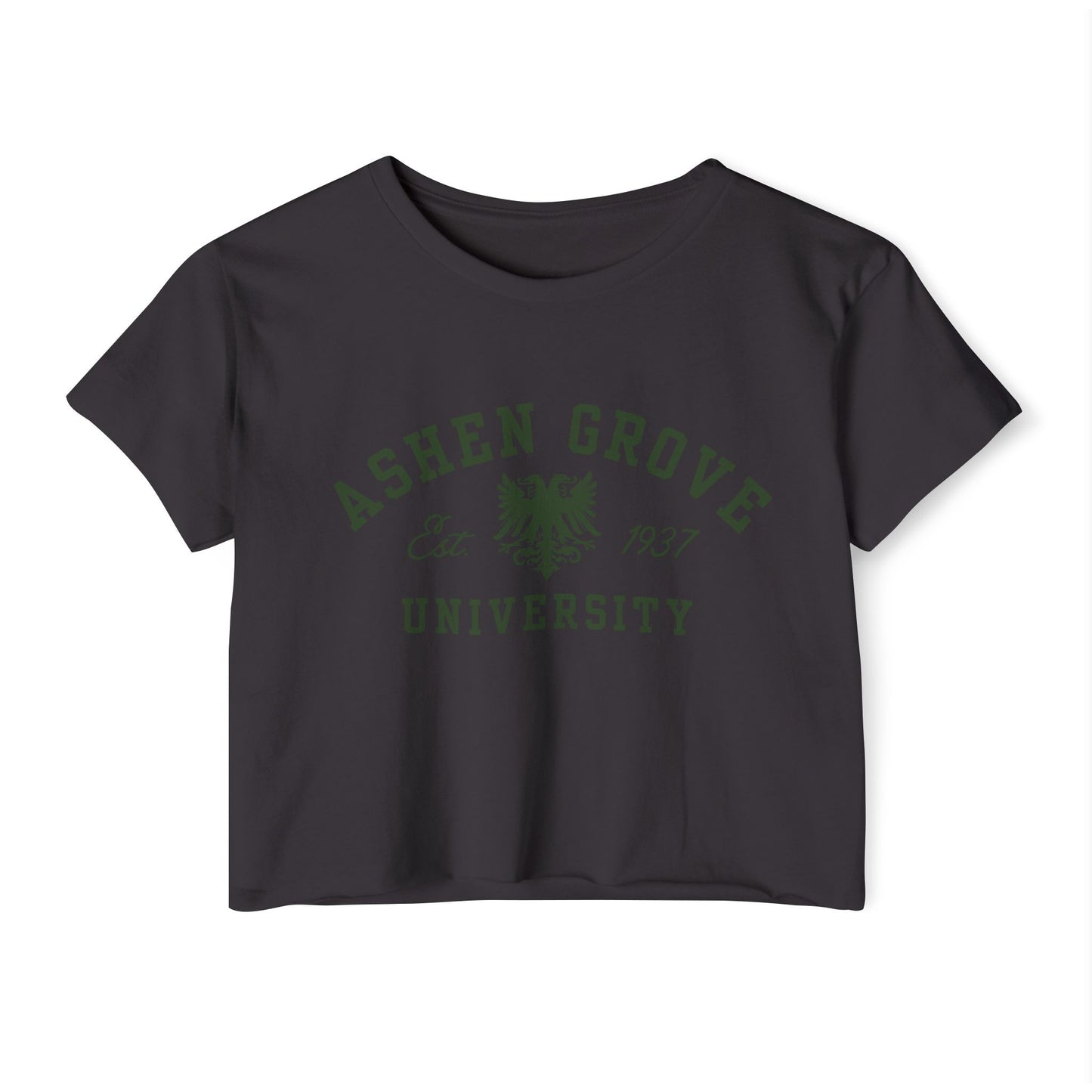 Ashen Grove University Crop Top