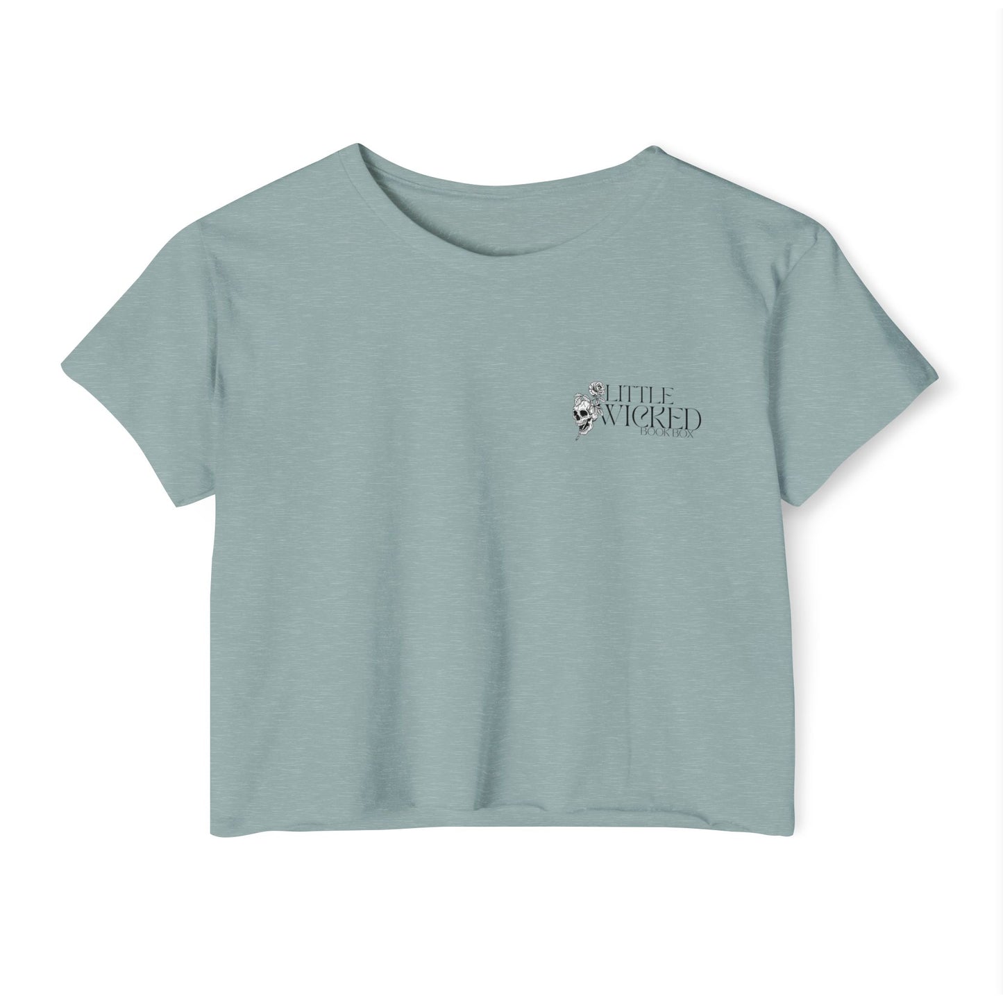 Little Wicked Logo Crop Top