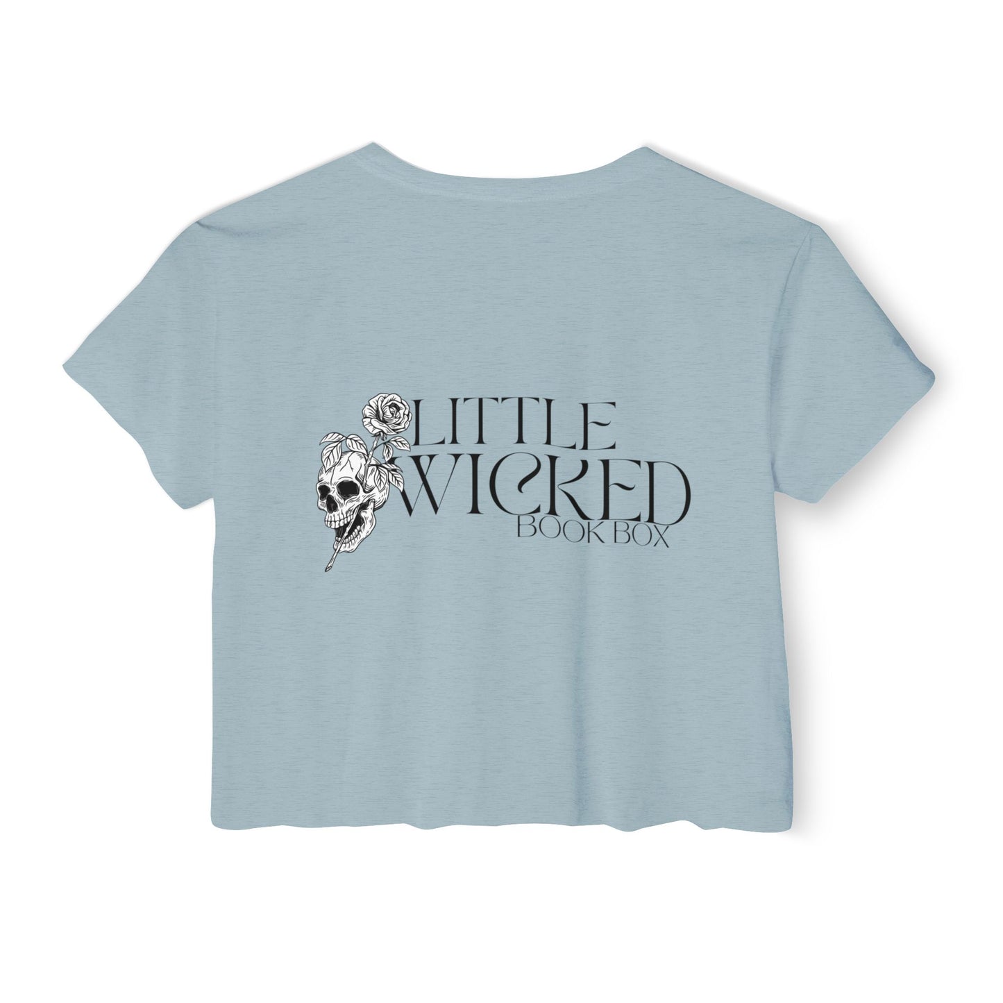 Little Wicked Logo Crop Top