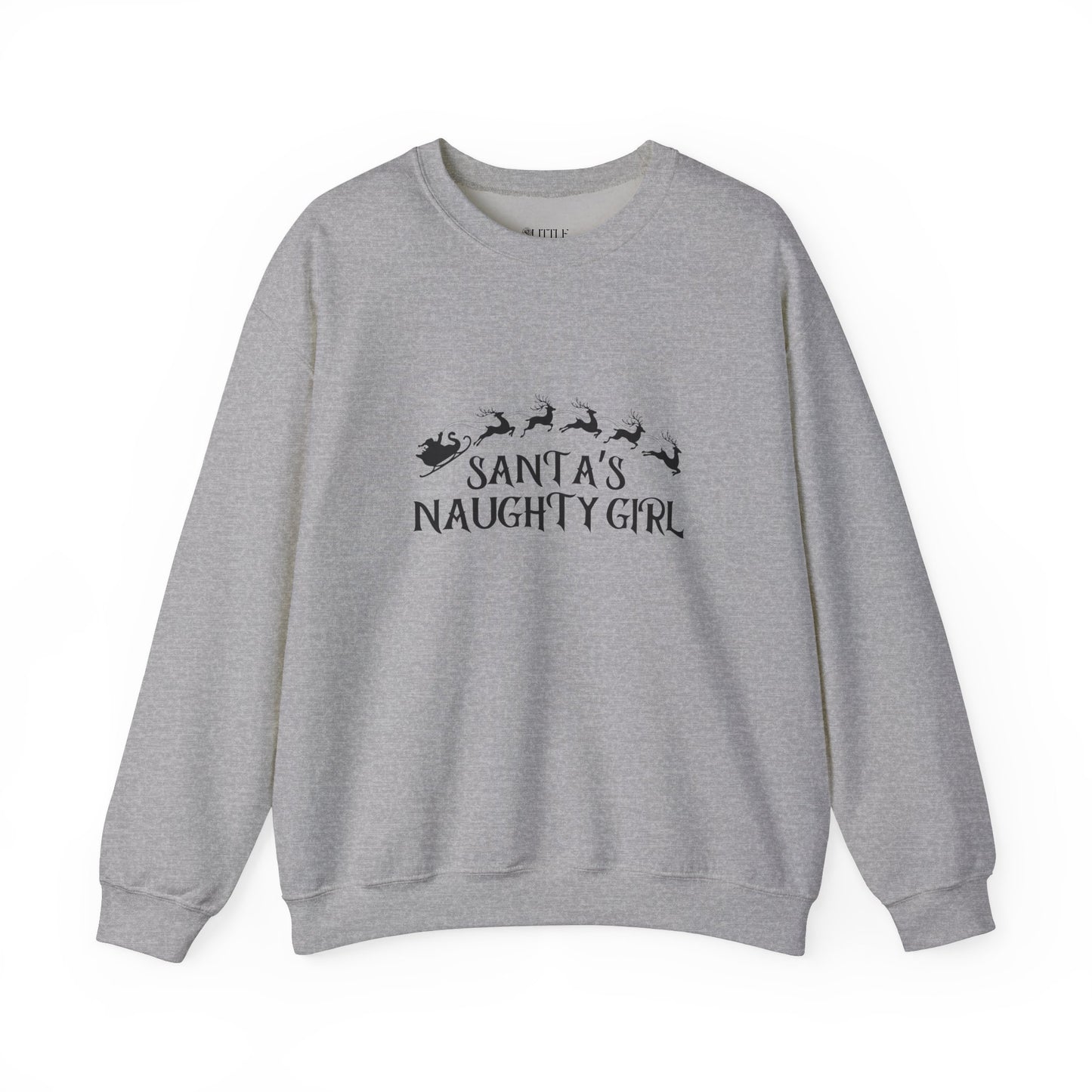Santa's Naughty Girl Crewneck Sweatshirt