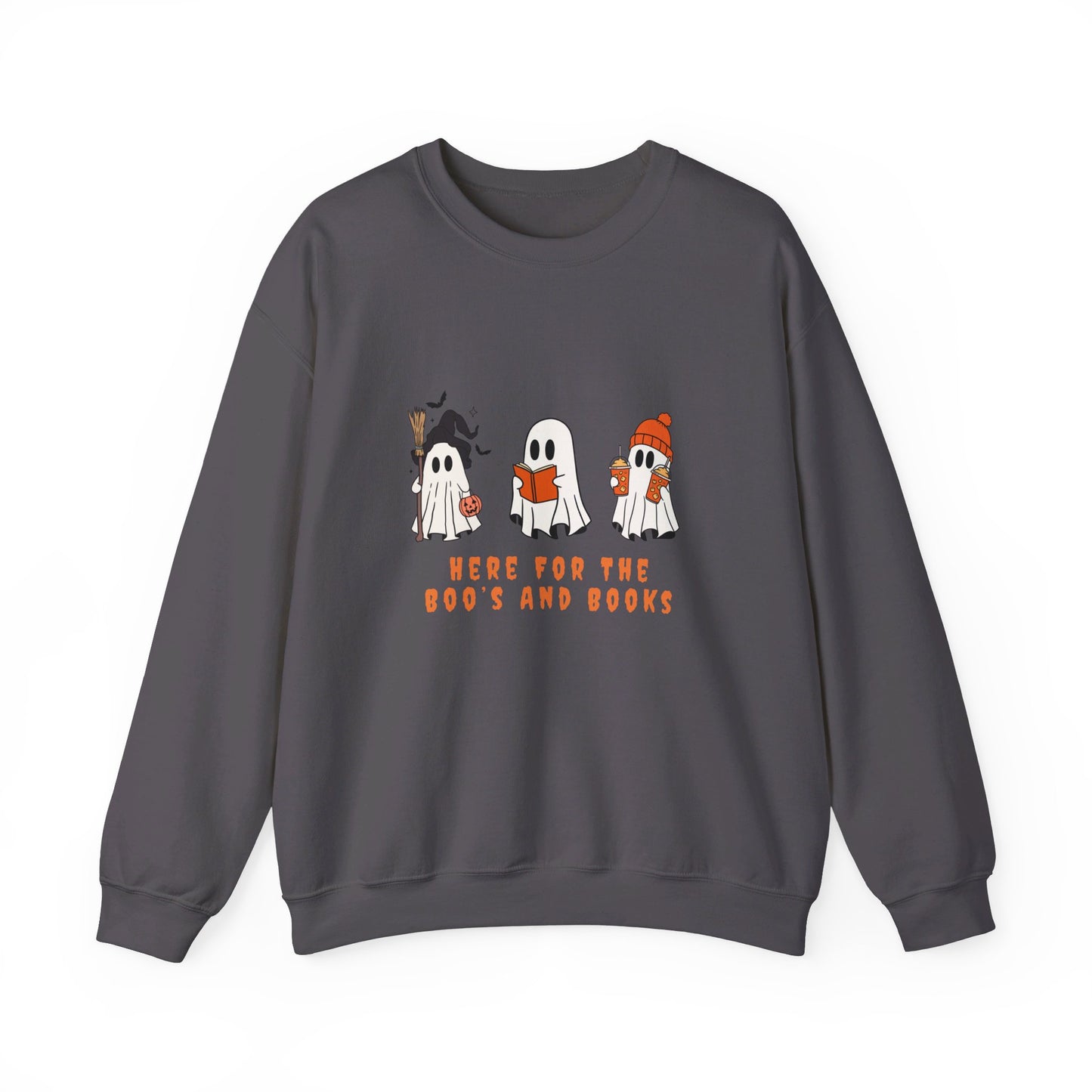 Boos And Books Crewneck Sweatshirt