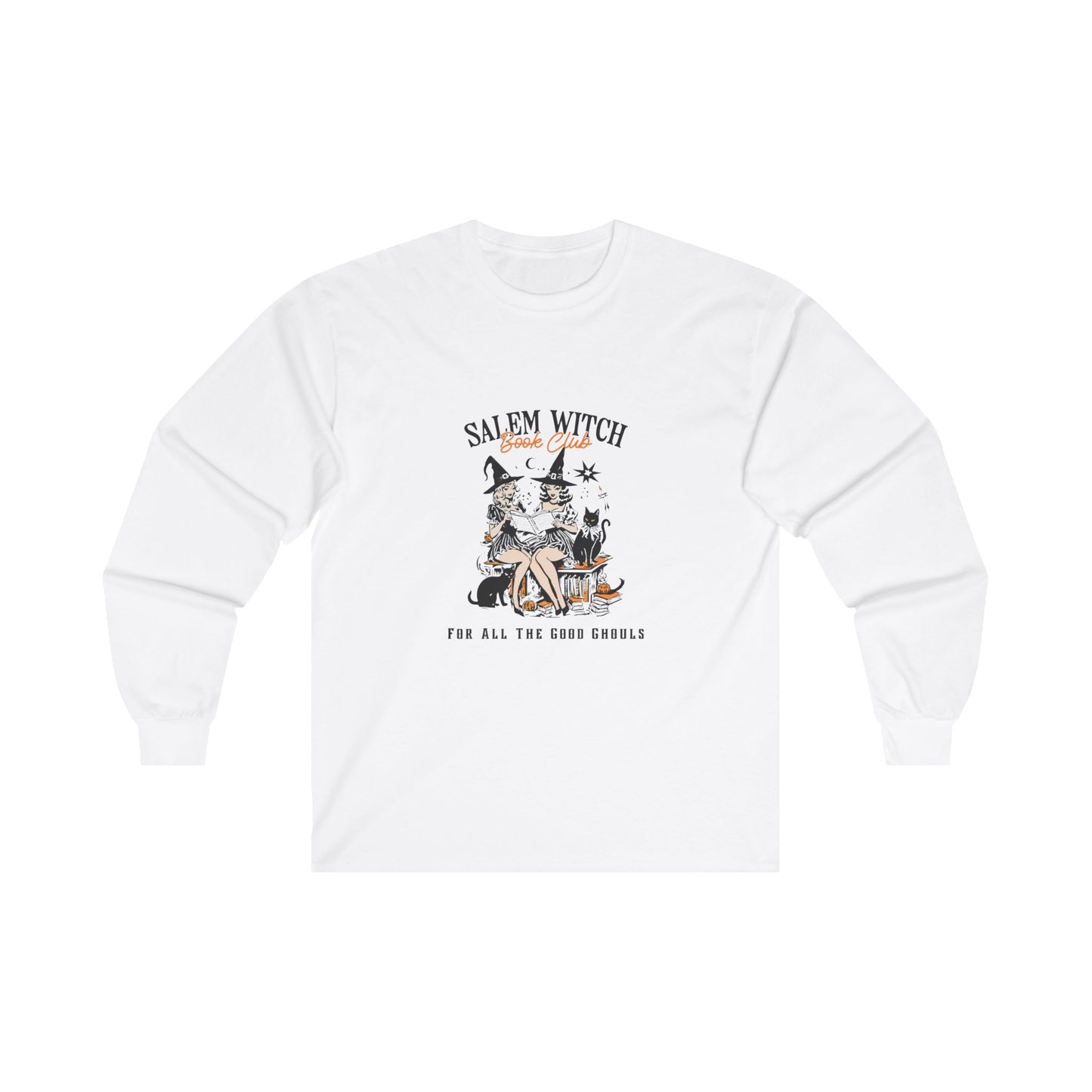 Salem Witch Book Club Long Sleeve Tee