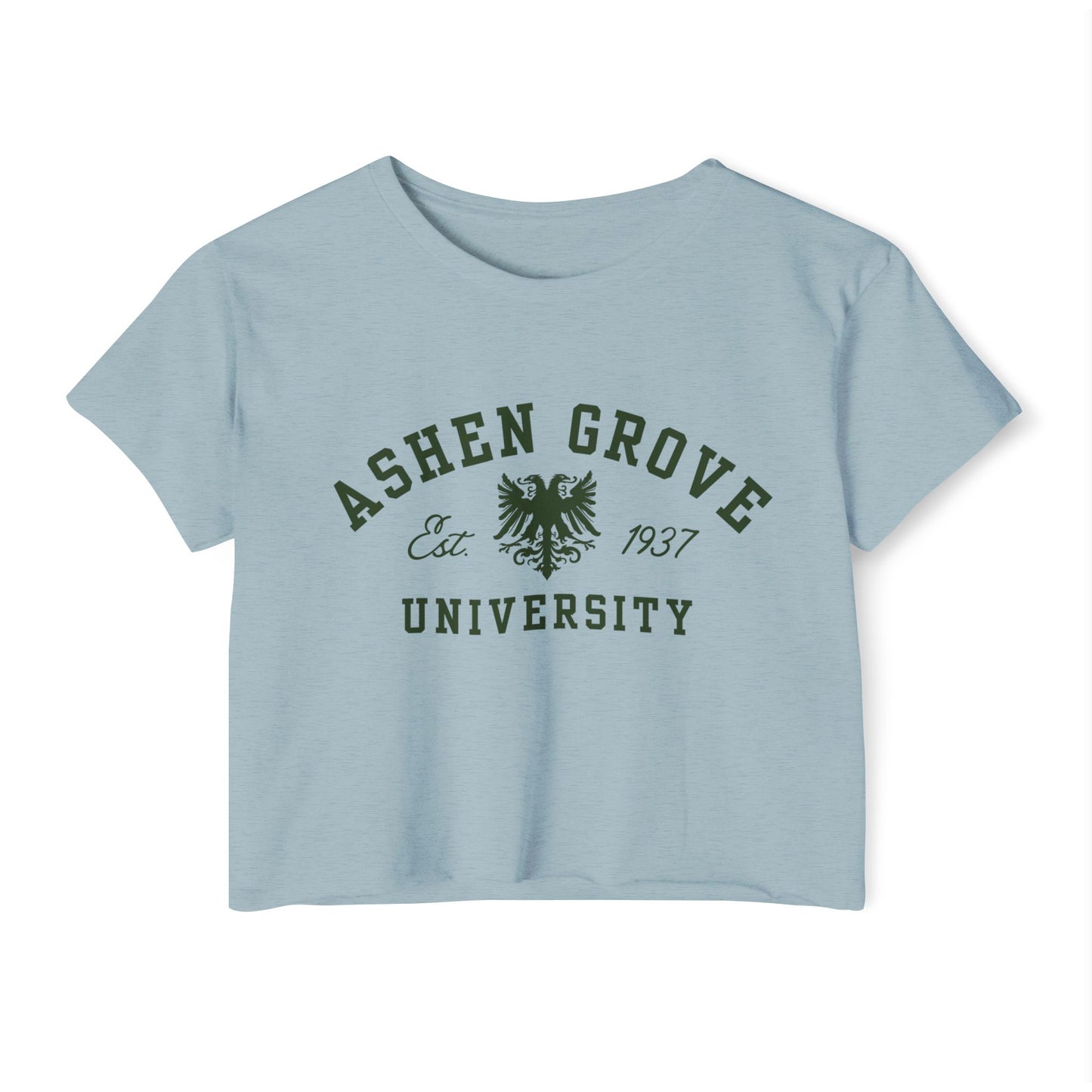 Ashen Grove University Crop Top