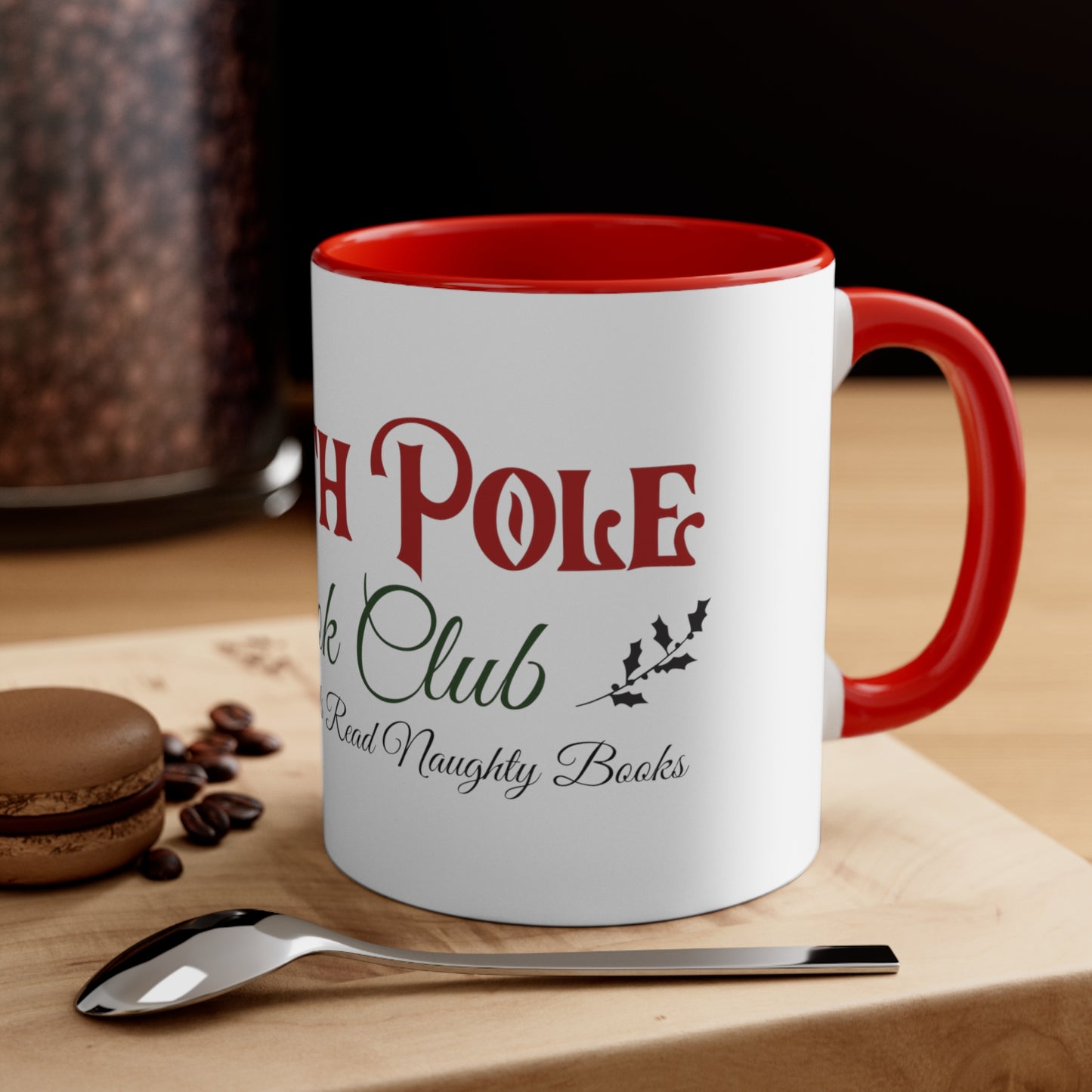 North Pole Book Club Coffee Cup