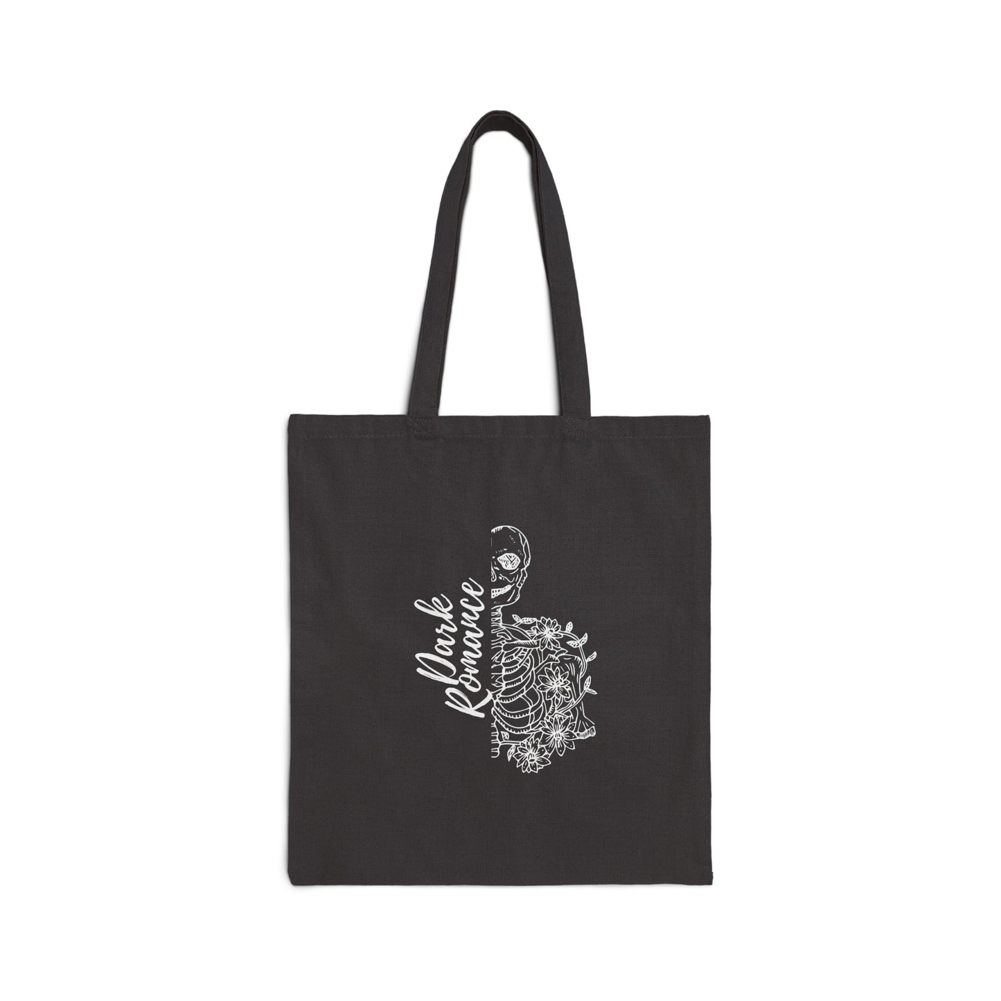 Dark Romance Skeleton Tote Bag