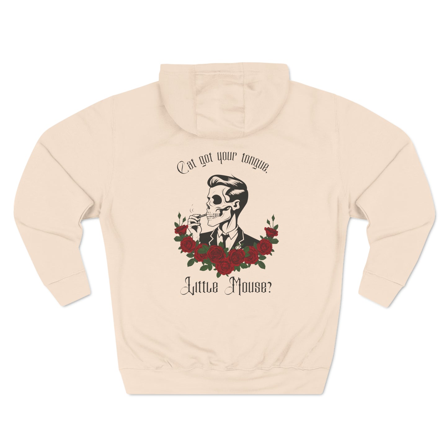 Cat Got Your Tongue? Fleece Hoodie *Licensed H.D. Carlton Merch*