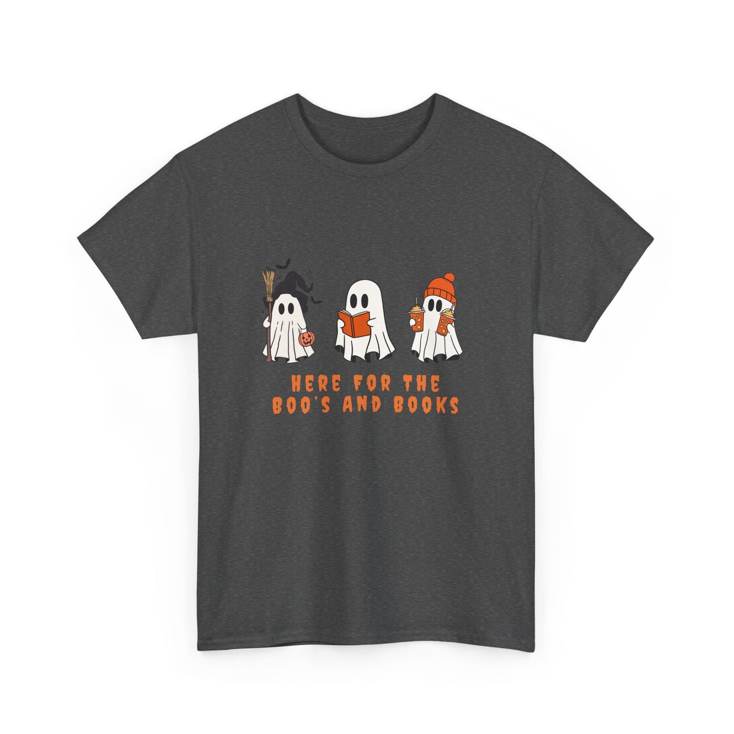 Boos And Books Cotton Tee