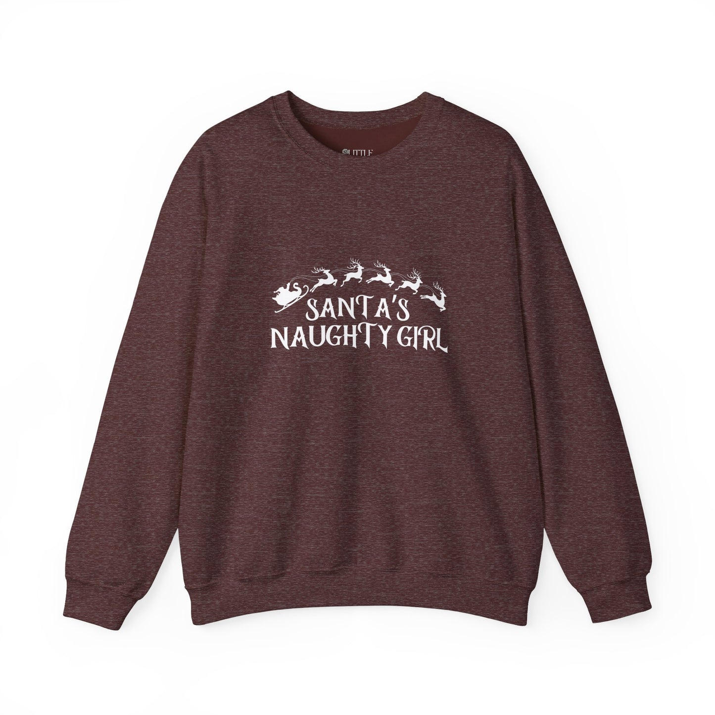 Santa's Naughty Girl Crewneck Sweatshirt