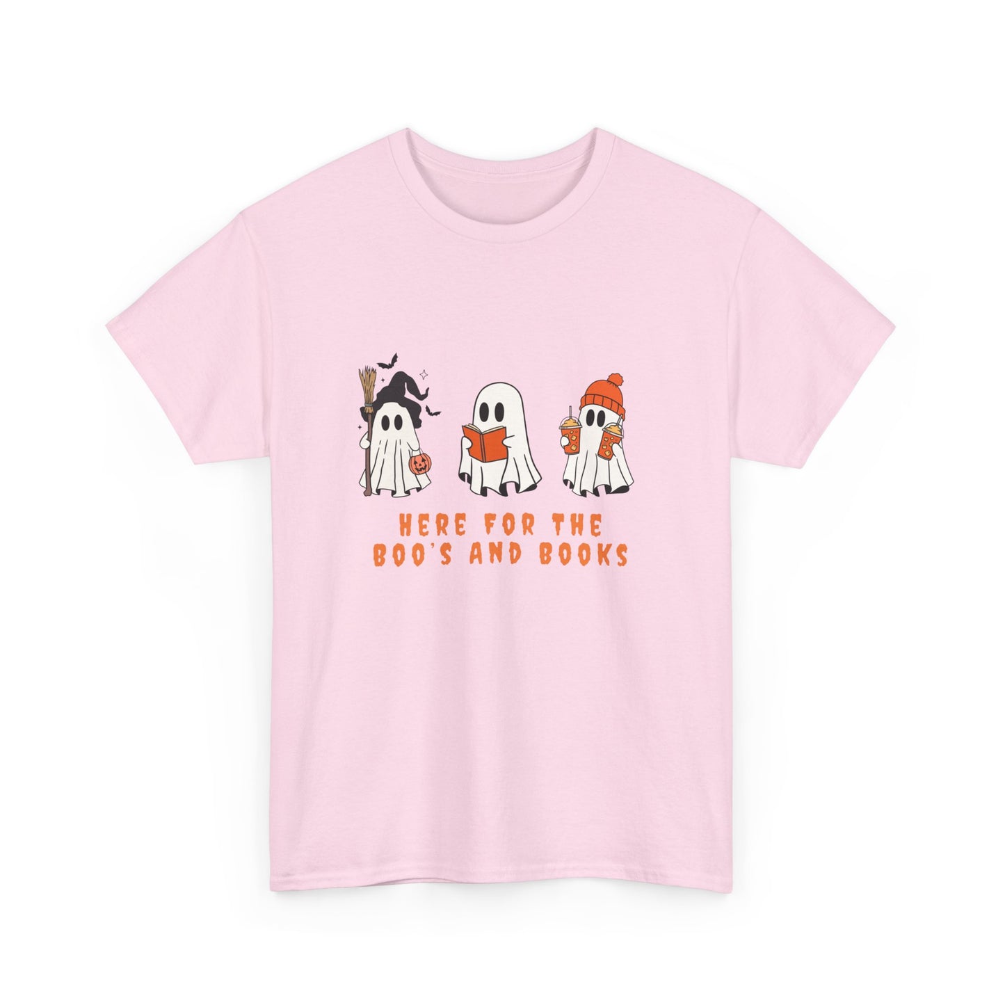 Boos And Books Cotton Tee