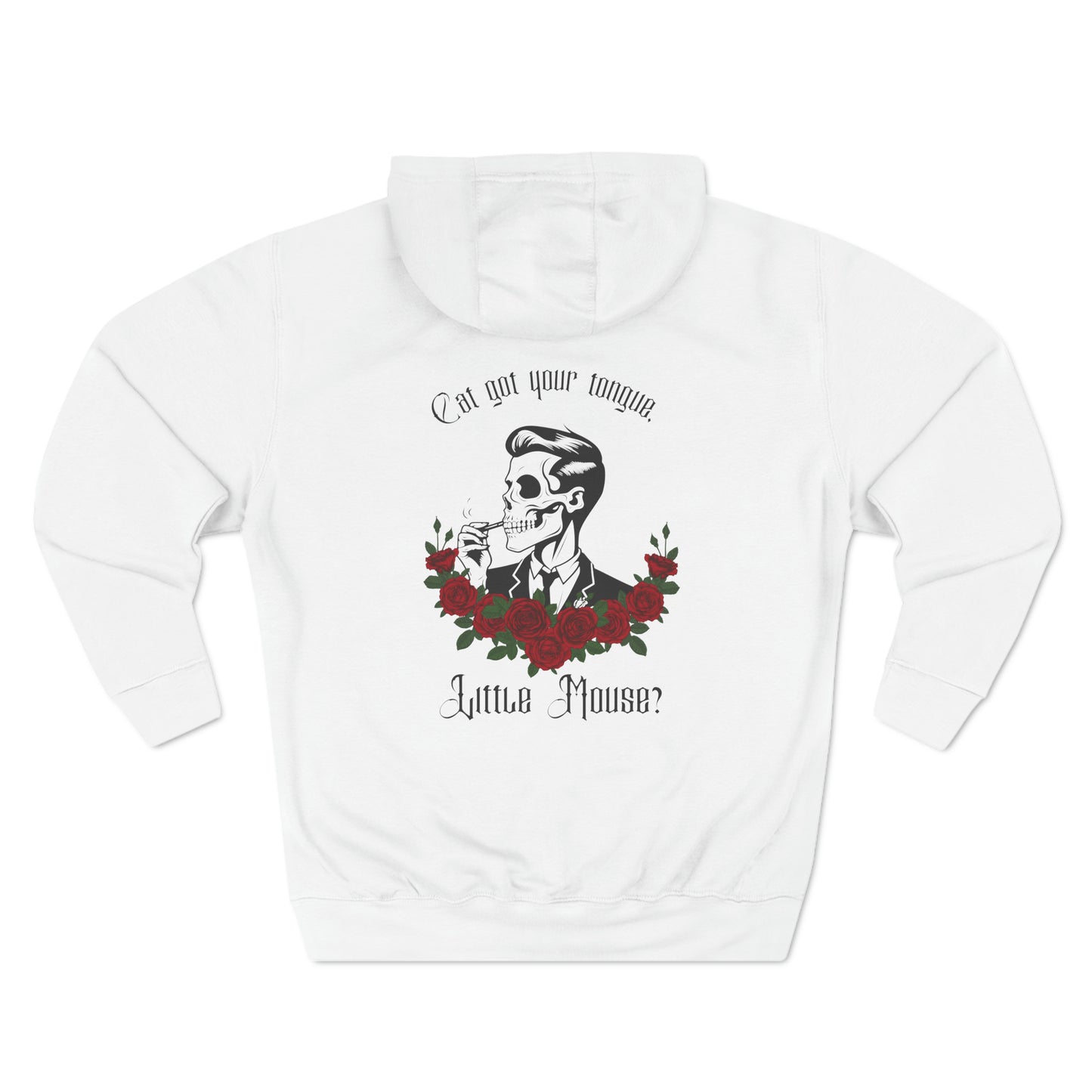 Cat Got Your Tongue? Fleece Hoodie *Licensed H.D. Carlton Merch*