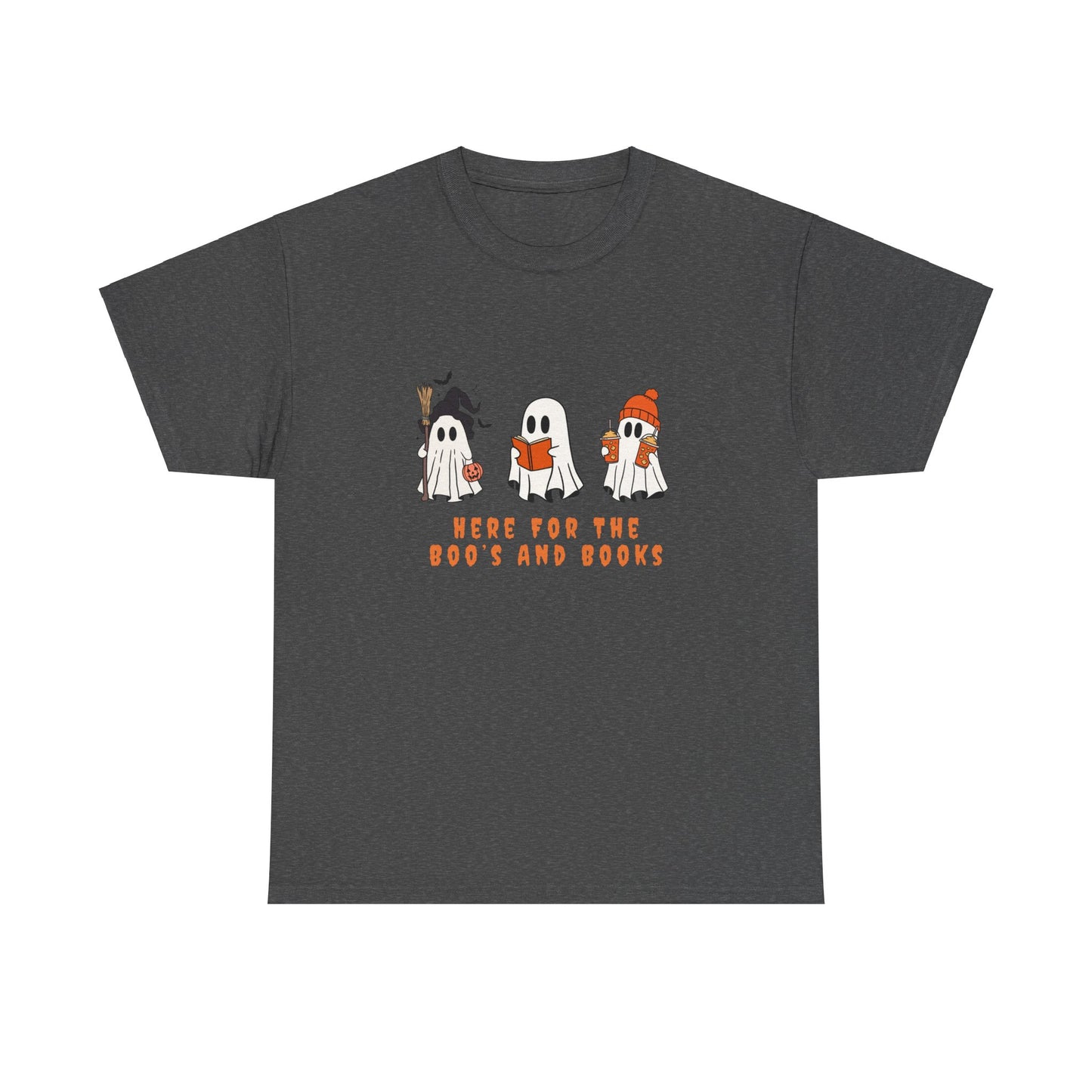 Boos And Books Cotton Tee