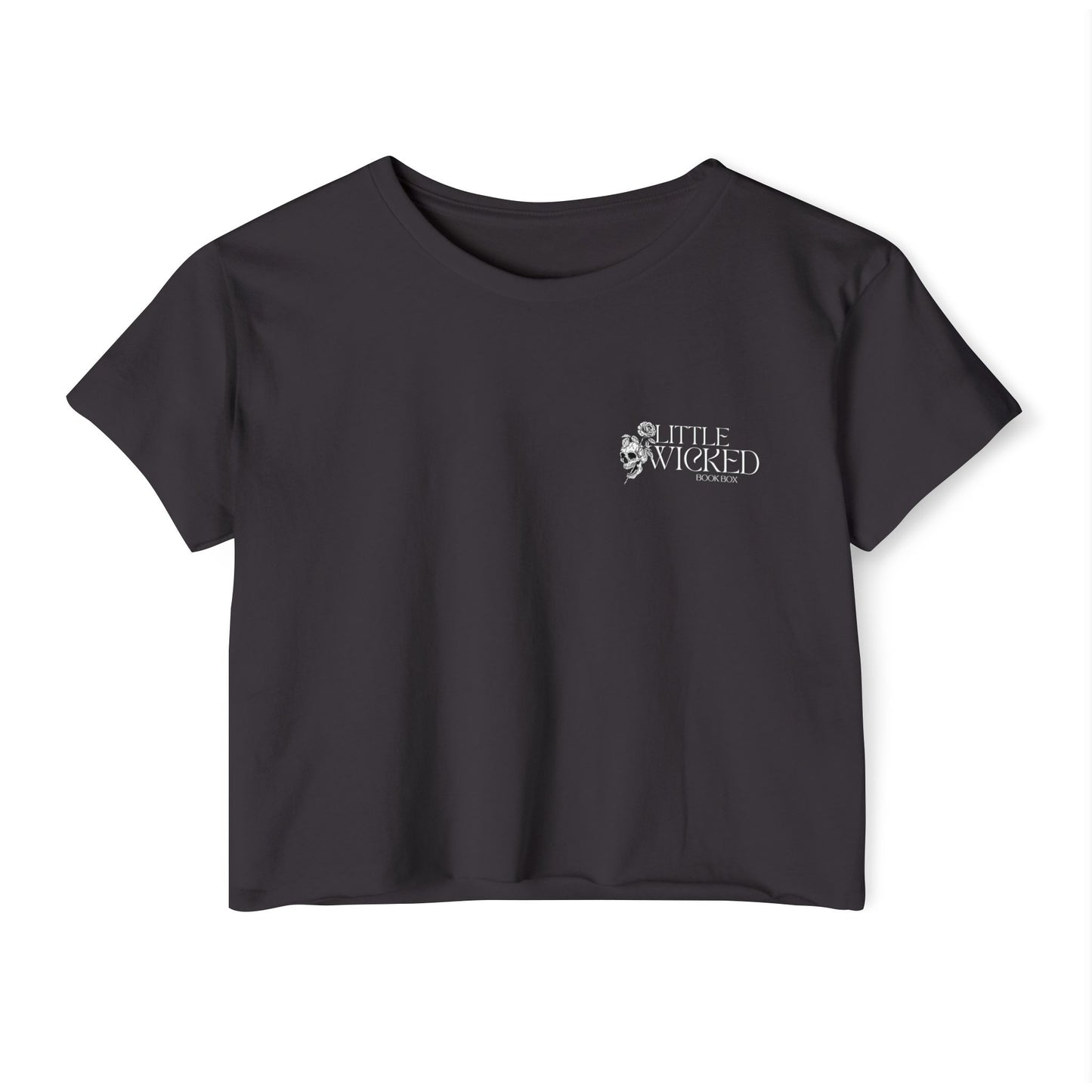 Little Wicked Logo Crop Top