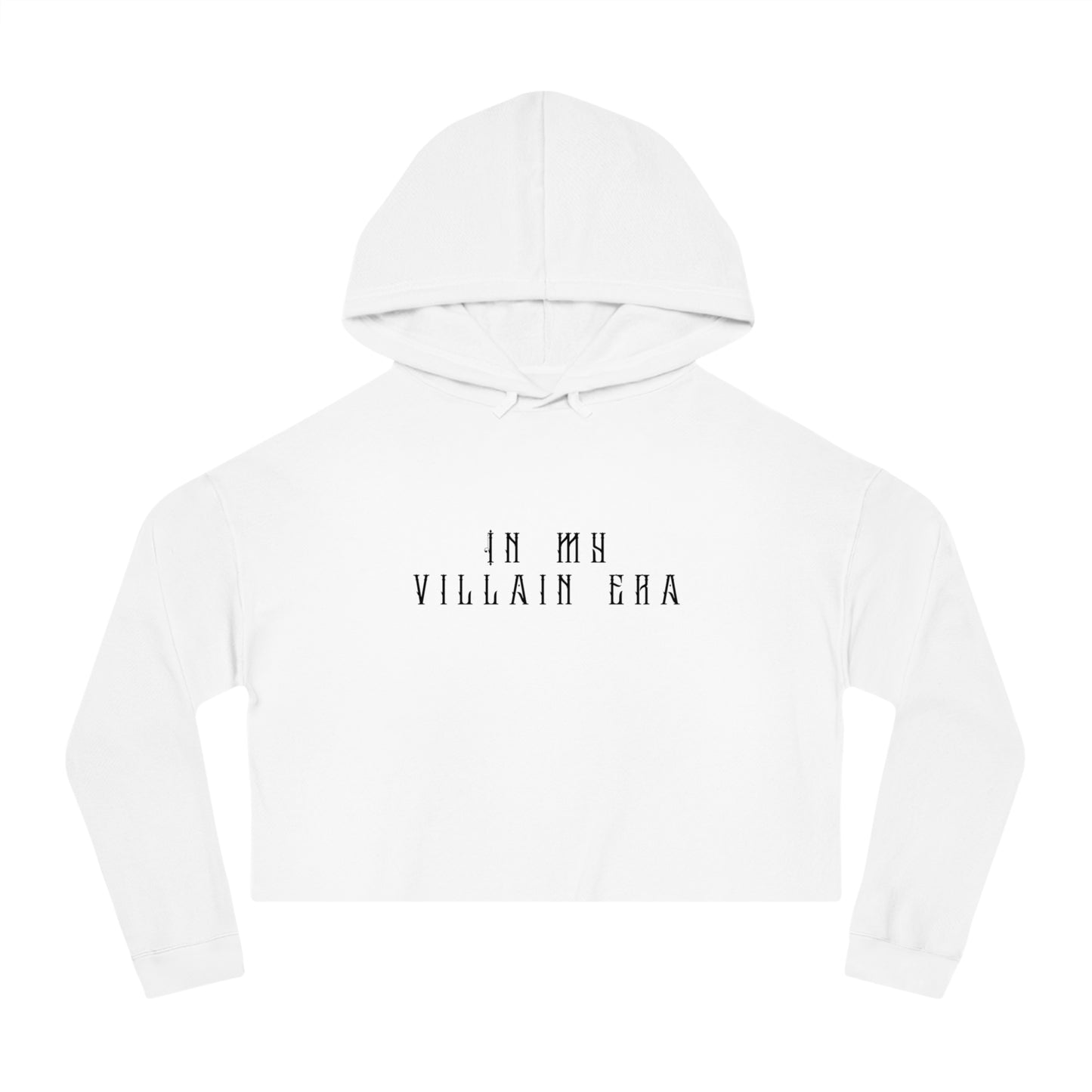 In My Villain Era Cropped Hooded Sweatshirt