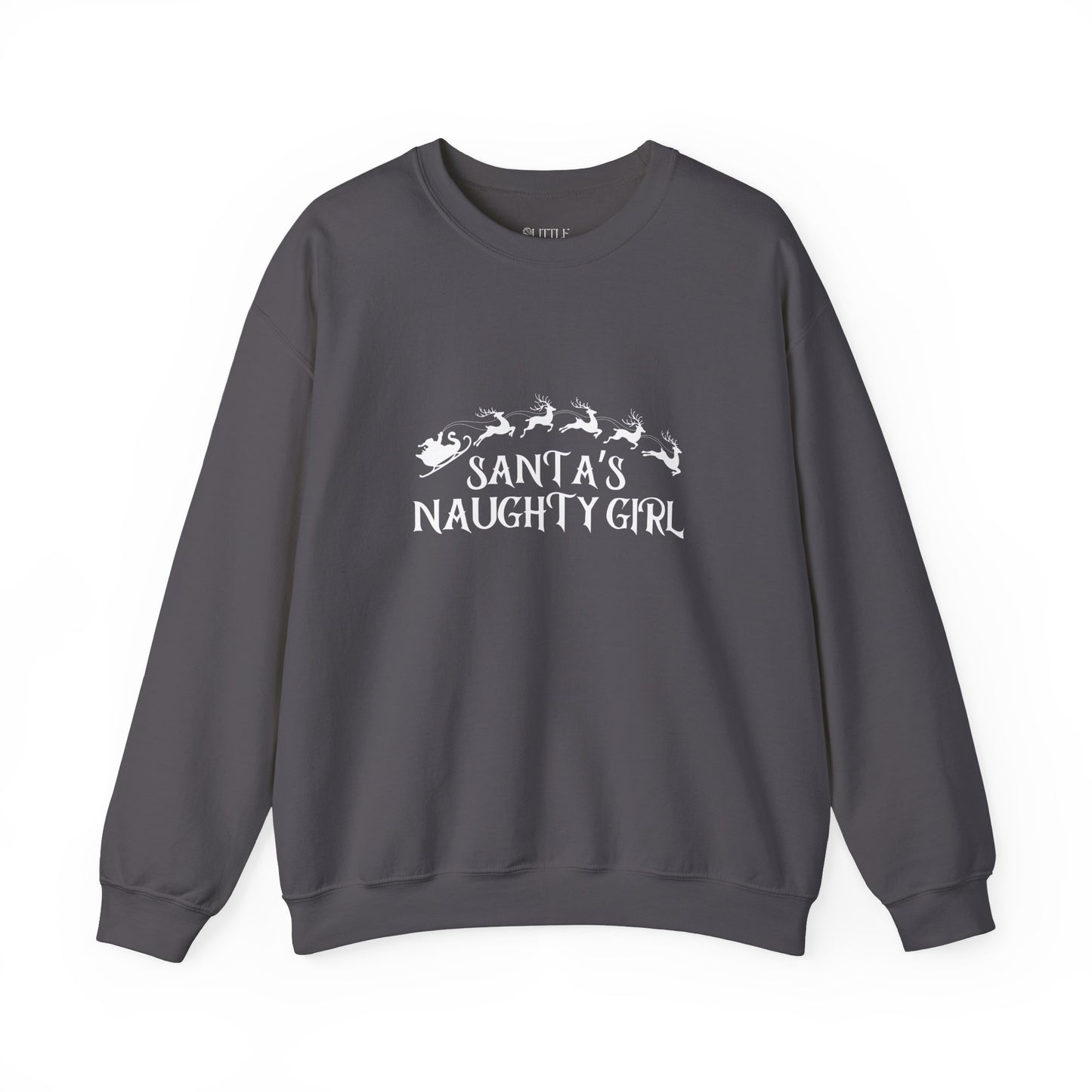 Santa's Naughty Girl Crewneck Sweatshirt