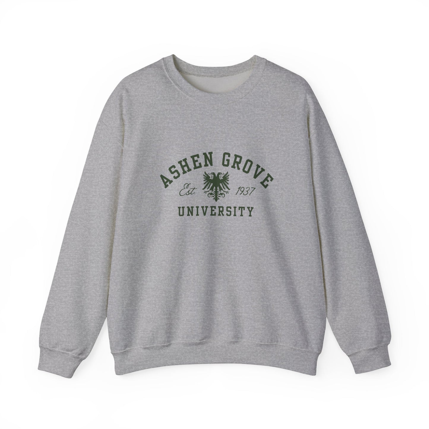 Ashen Grove University Crewneck