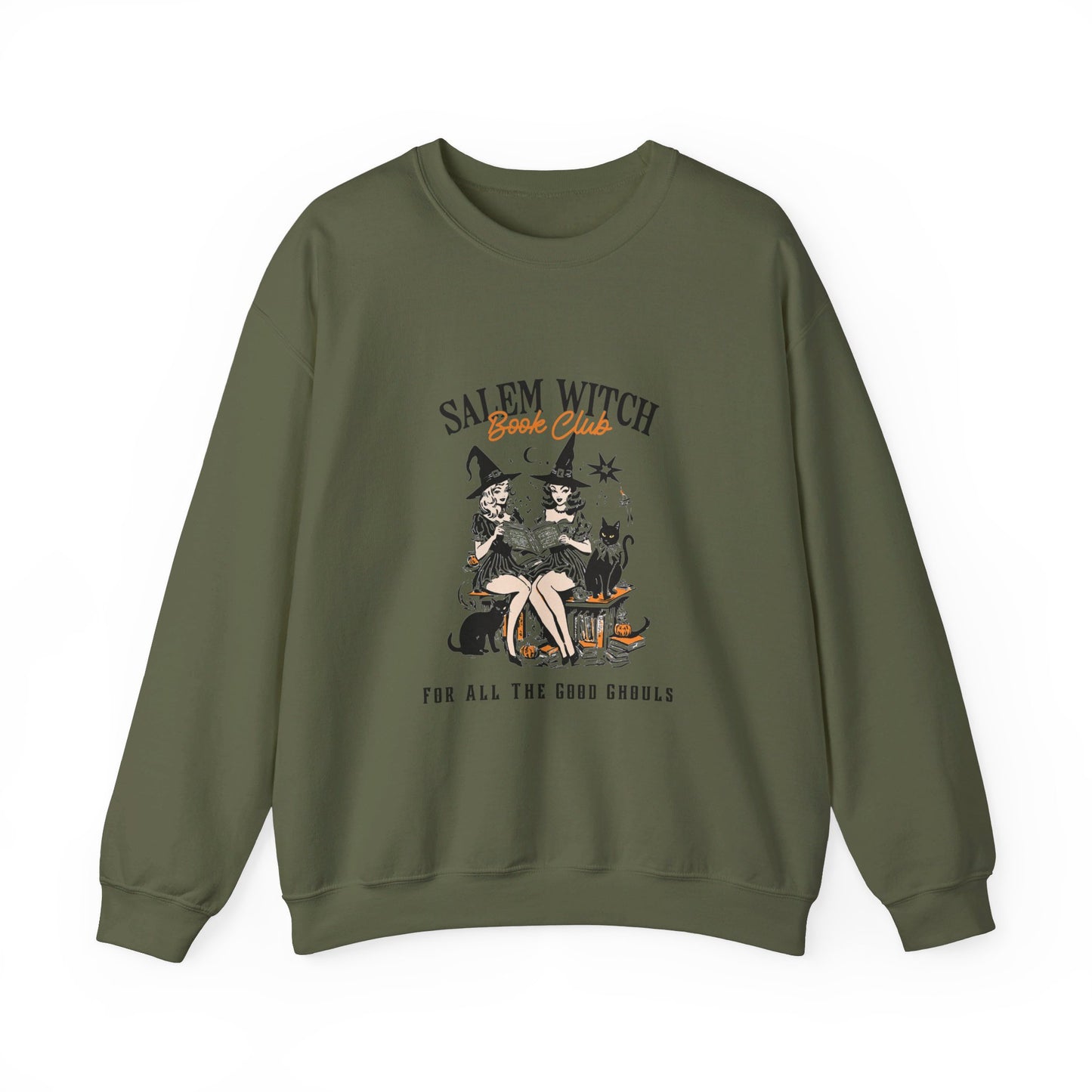 Salem Witch Book Club Crewneck Sweatshirt