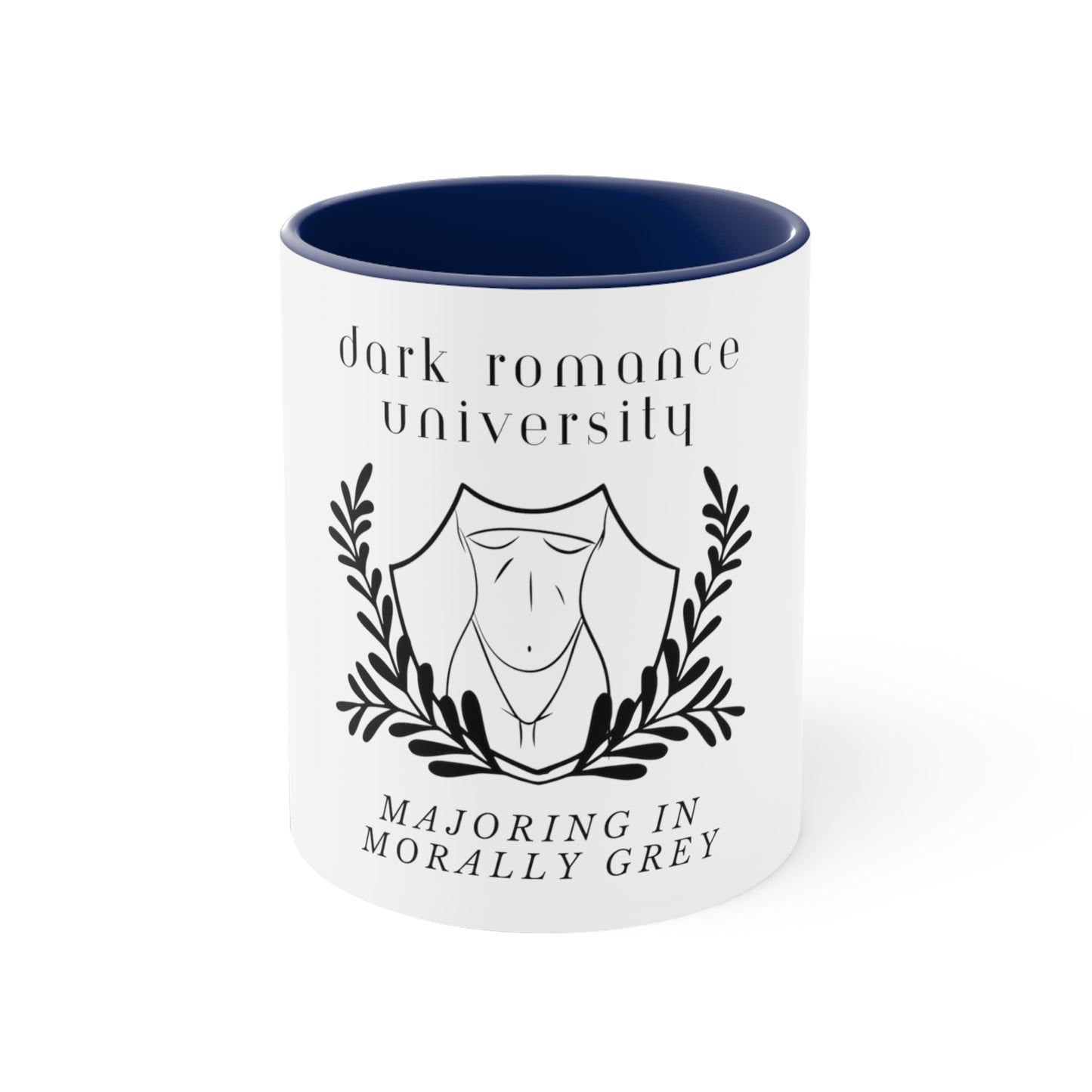 Dark Romance University Accent Color Coffee Cup
