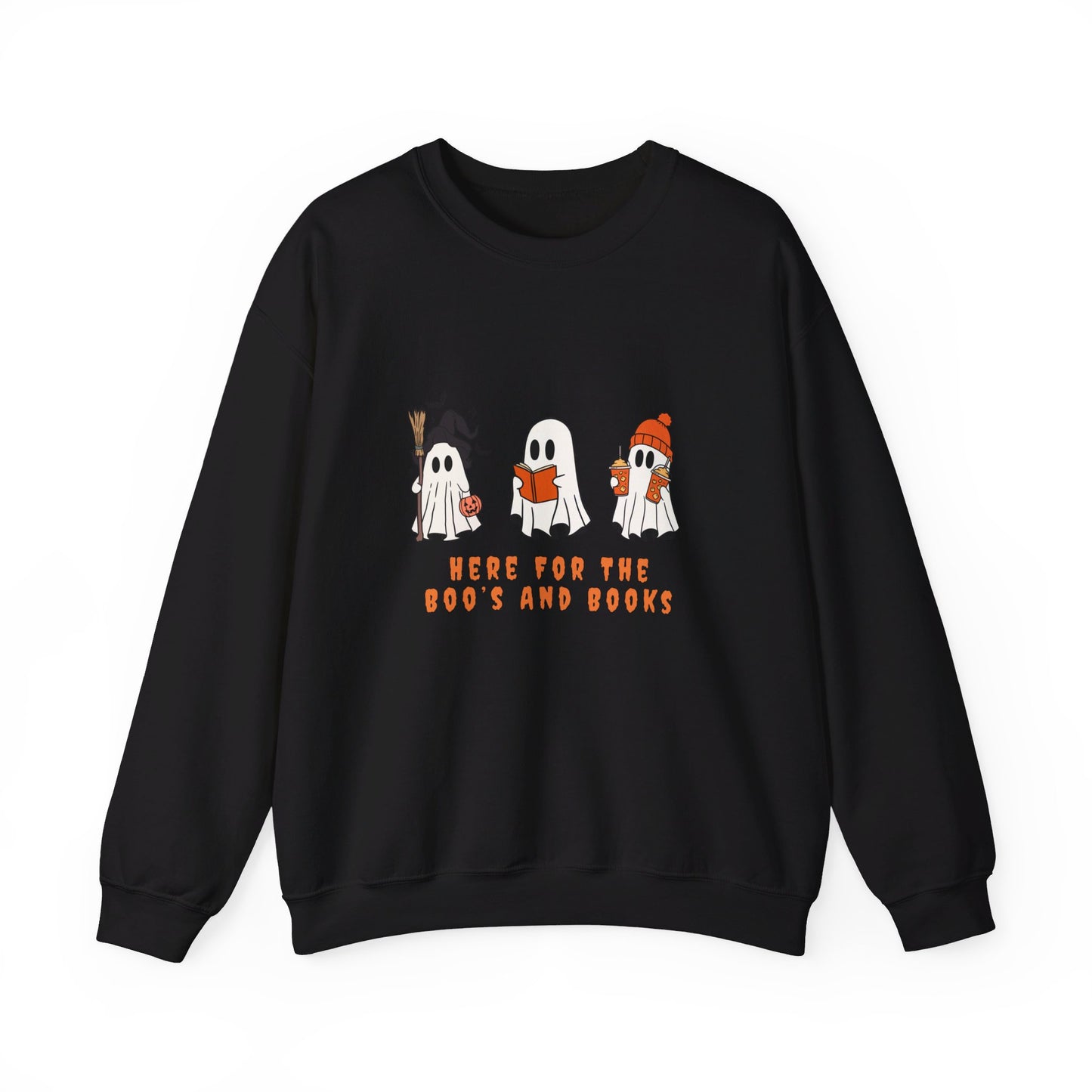 Boos And Books Crewneck Sweatshirt