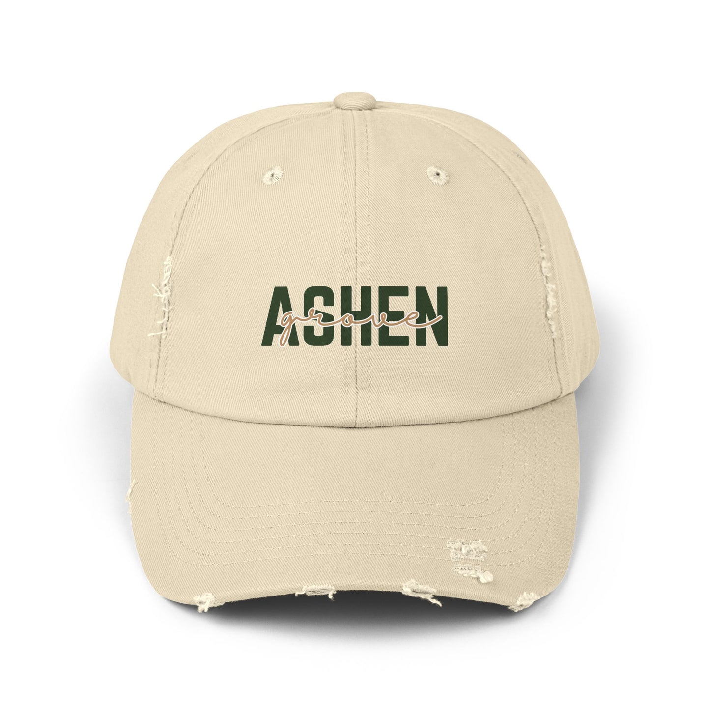 Ashen Grove Distressed Cap