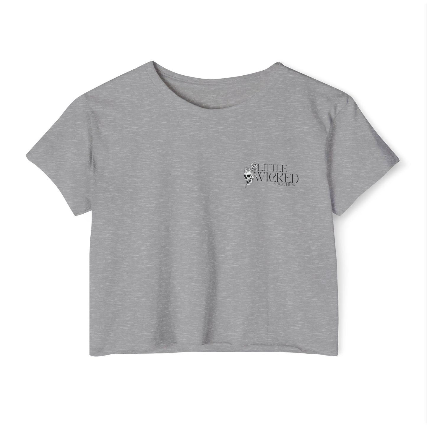 Little Wicked Logo Crop Top