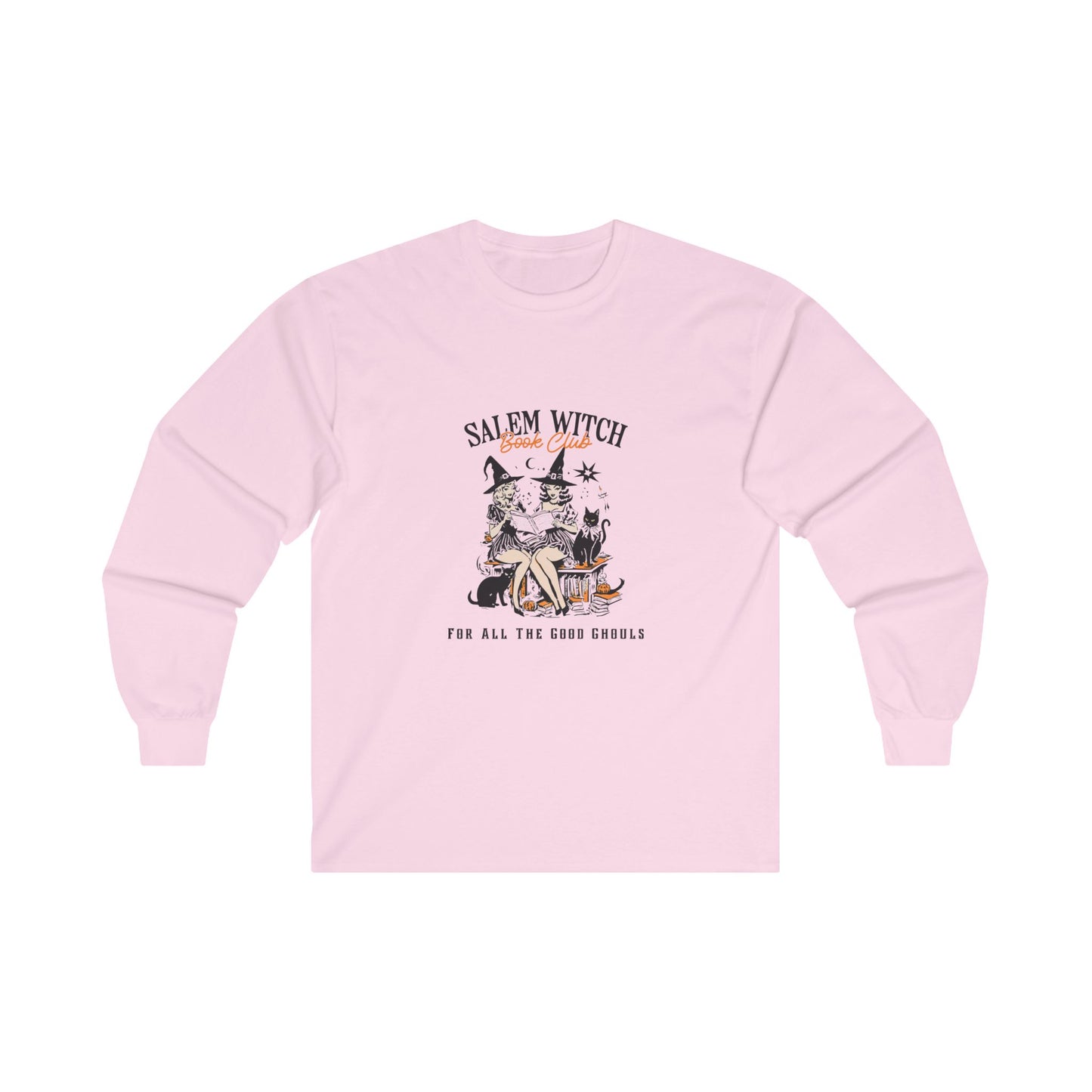 Salem Witch Book Club Long Sleeve Tee