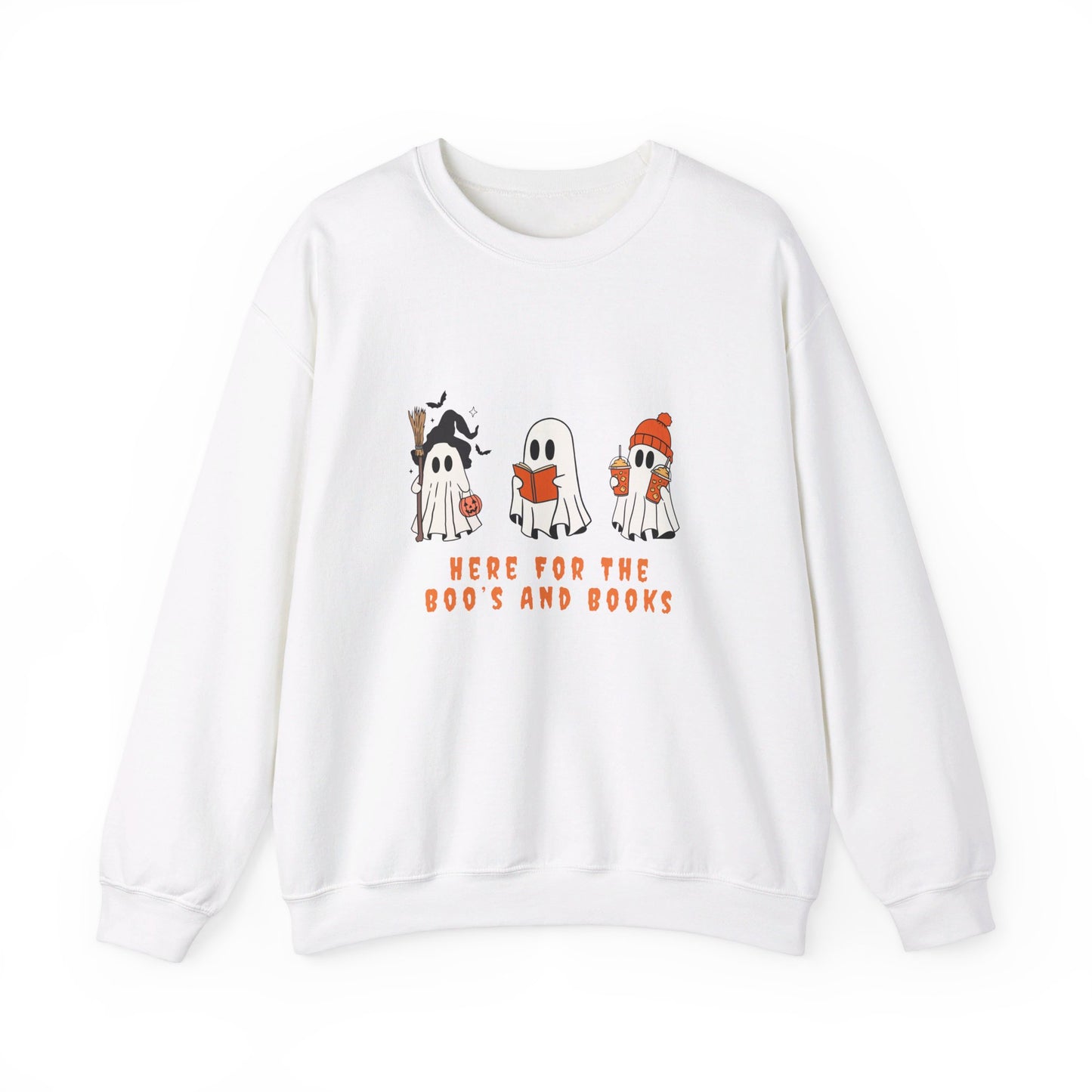 Boos And Books Crewneck Sweatshirt