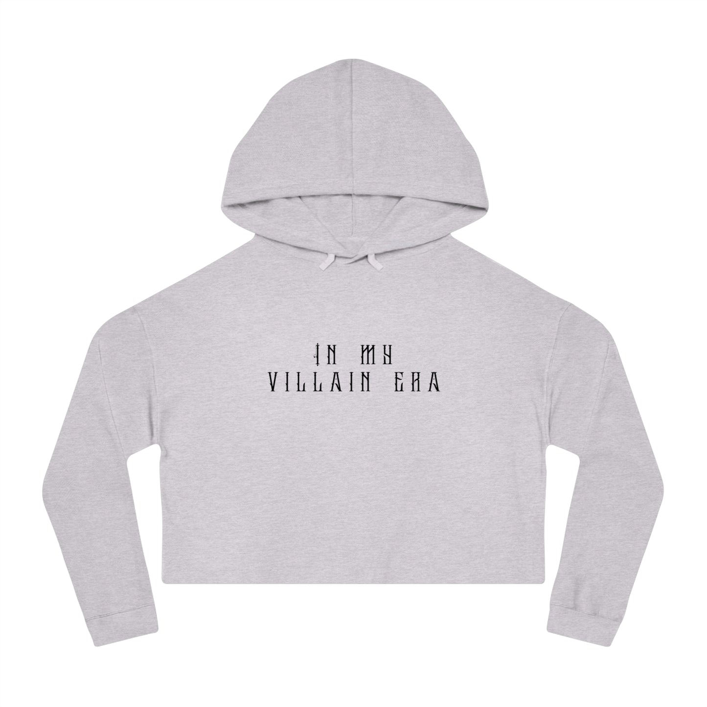 In My Villain Era Cropped Hooded Sweatshirt