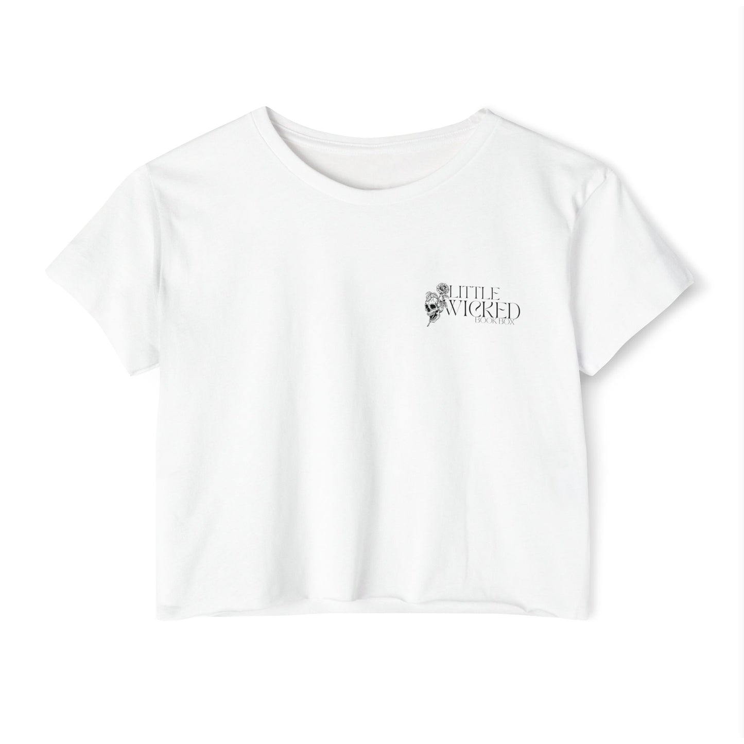 Little Wicked Logo Crop Top