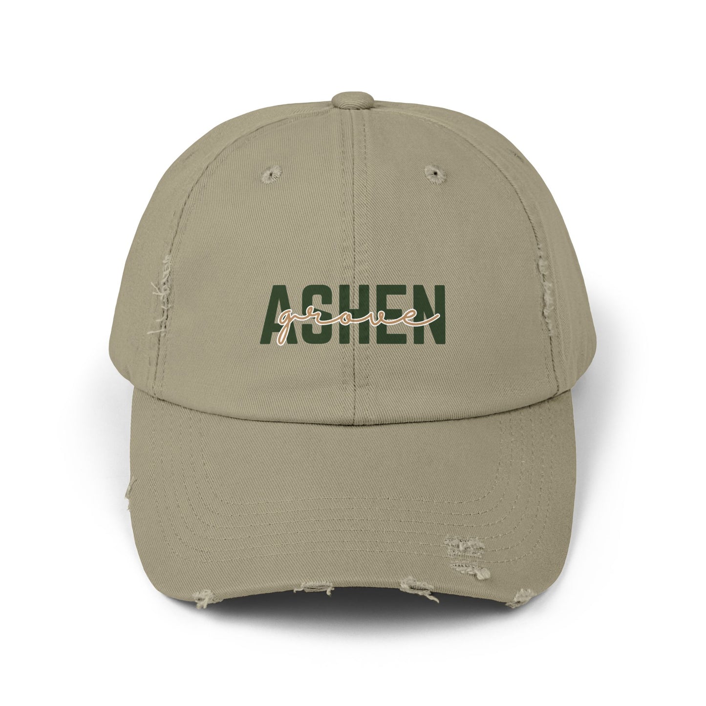 Ashen Grove Distressed Cap