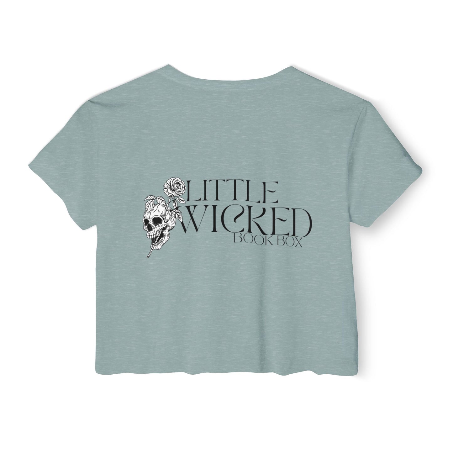 Little Wicked Logo Crop Top