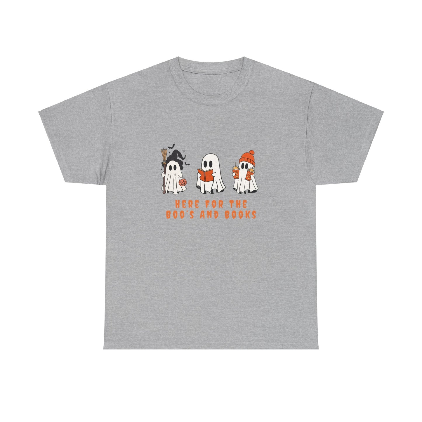 Boos And Books Cotton Tee