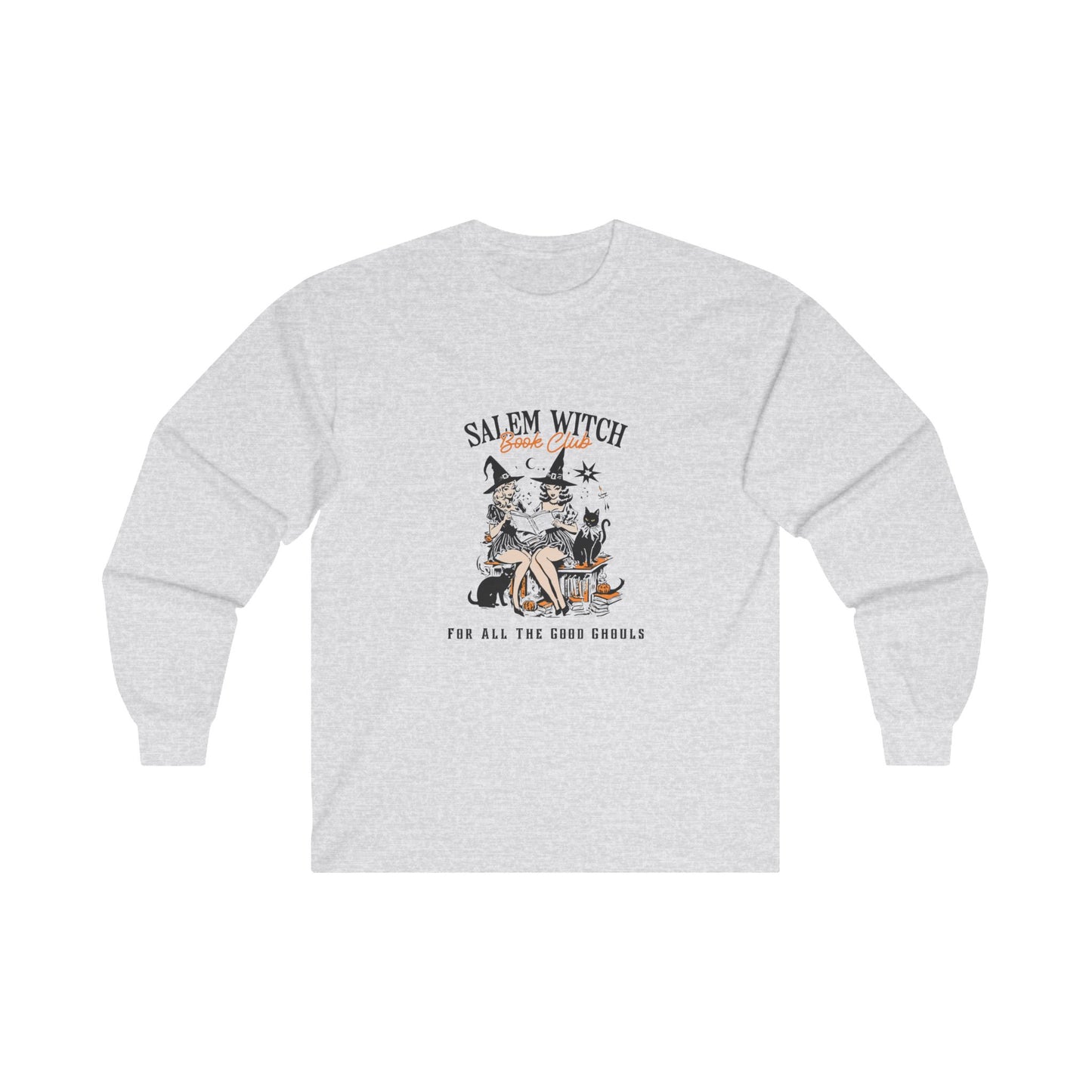 Salem Witch Book Club Long Sleeve Tee