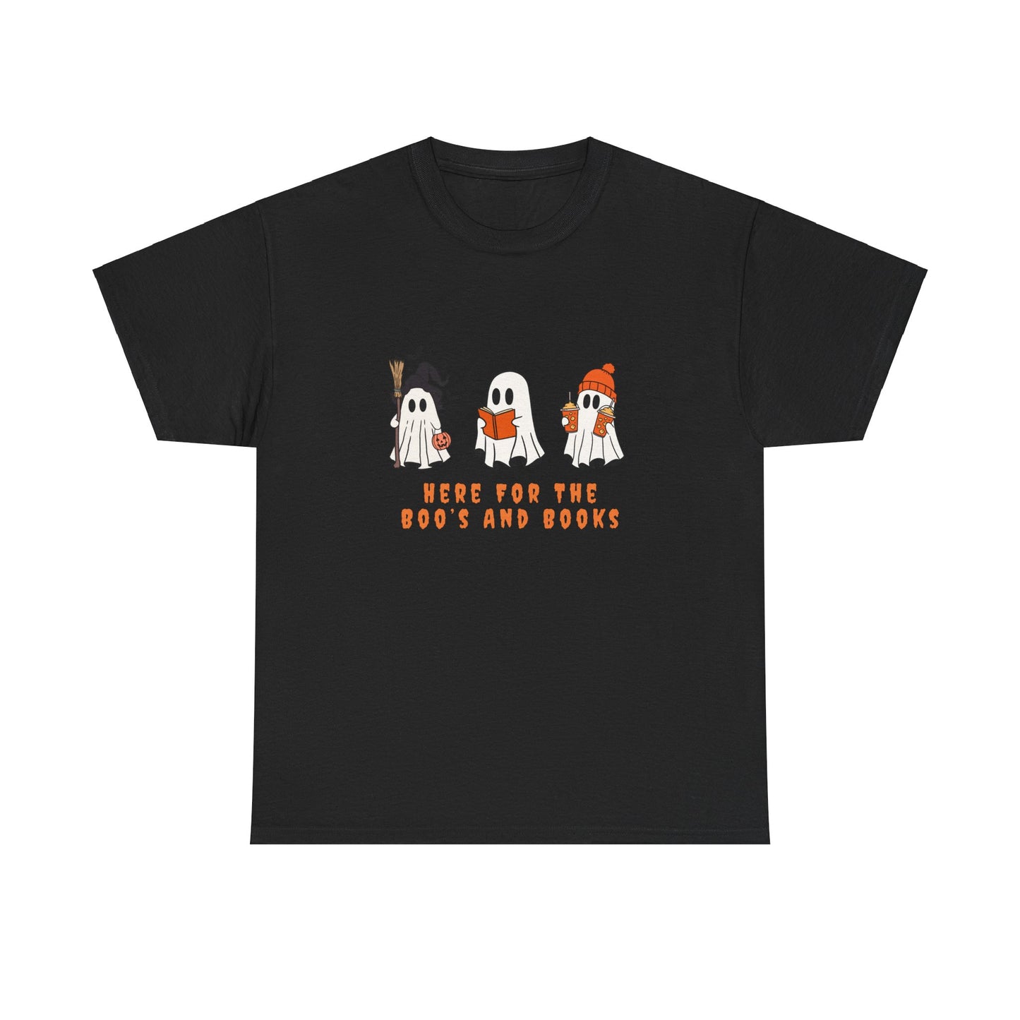 Boos And Books Cotton Tee