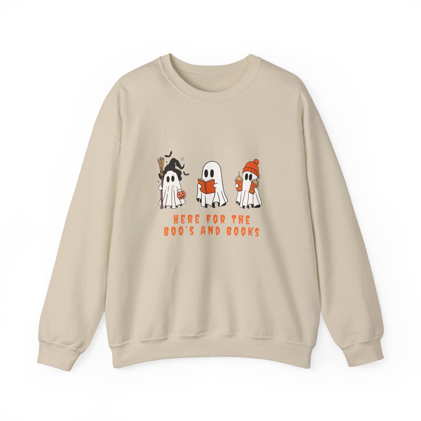 Boos And Books Crewneck Sweatshirt