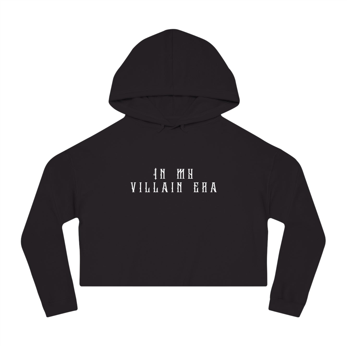 In My Villain Era Cropped Hooded Sweatshirt