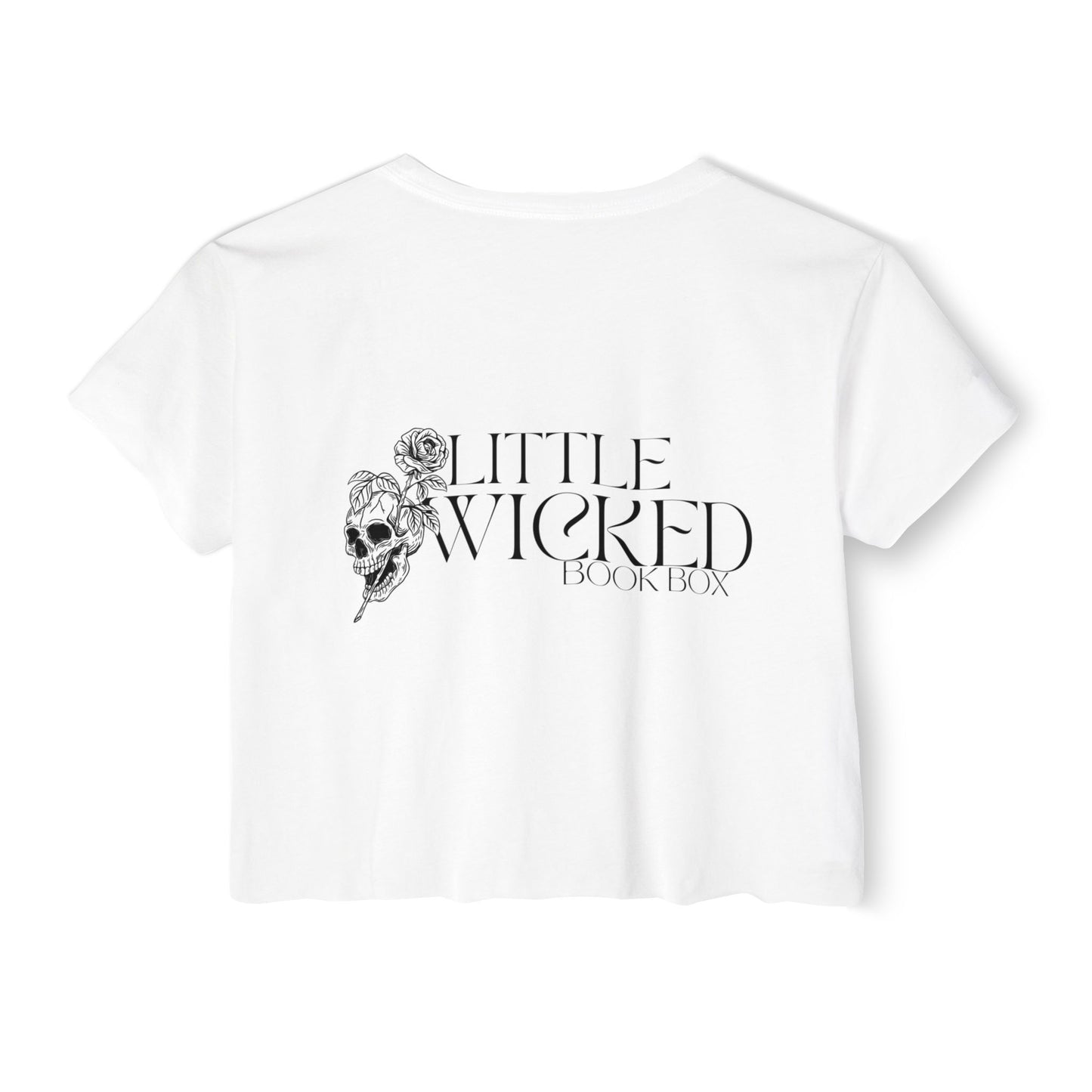 Little Wicked Logo Crop Top