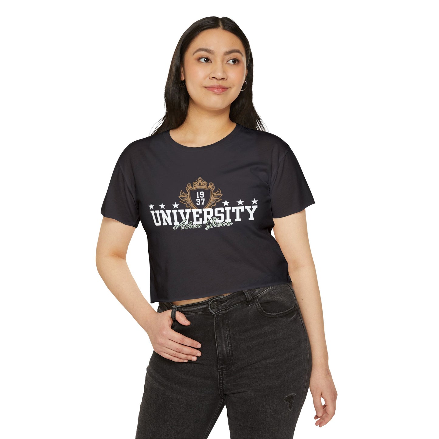 University Crop Top