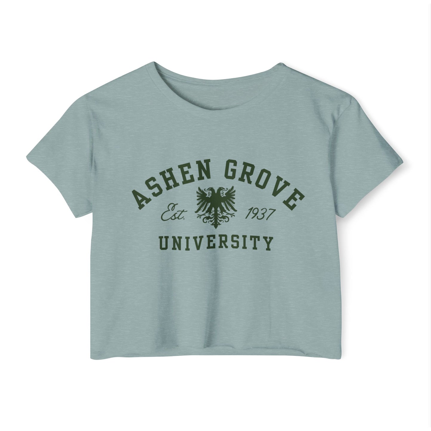 Ashen Grove University Crop Top