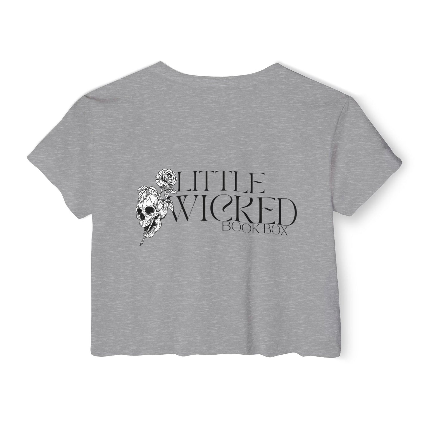 Little Wicked Logo Crop Top