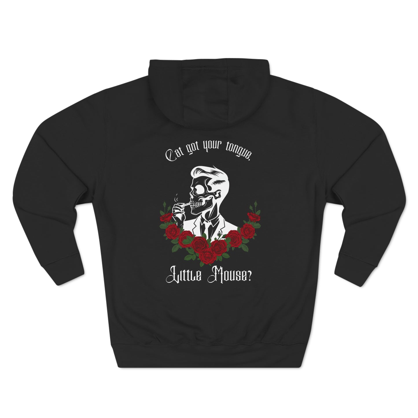Cat Got Your Tongue? Fleece Hoodie *Licensed H.D. Carlton Merch*