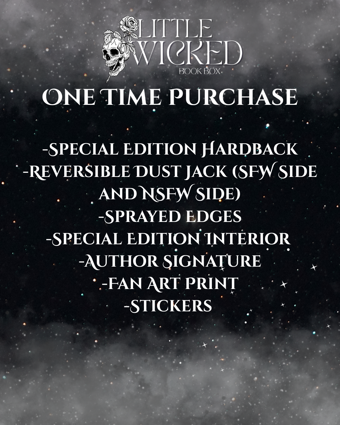Dark Romance Book Box One Time Purchase
