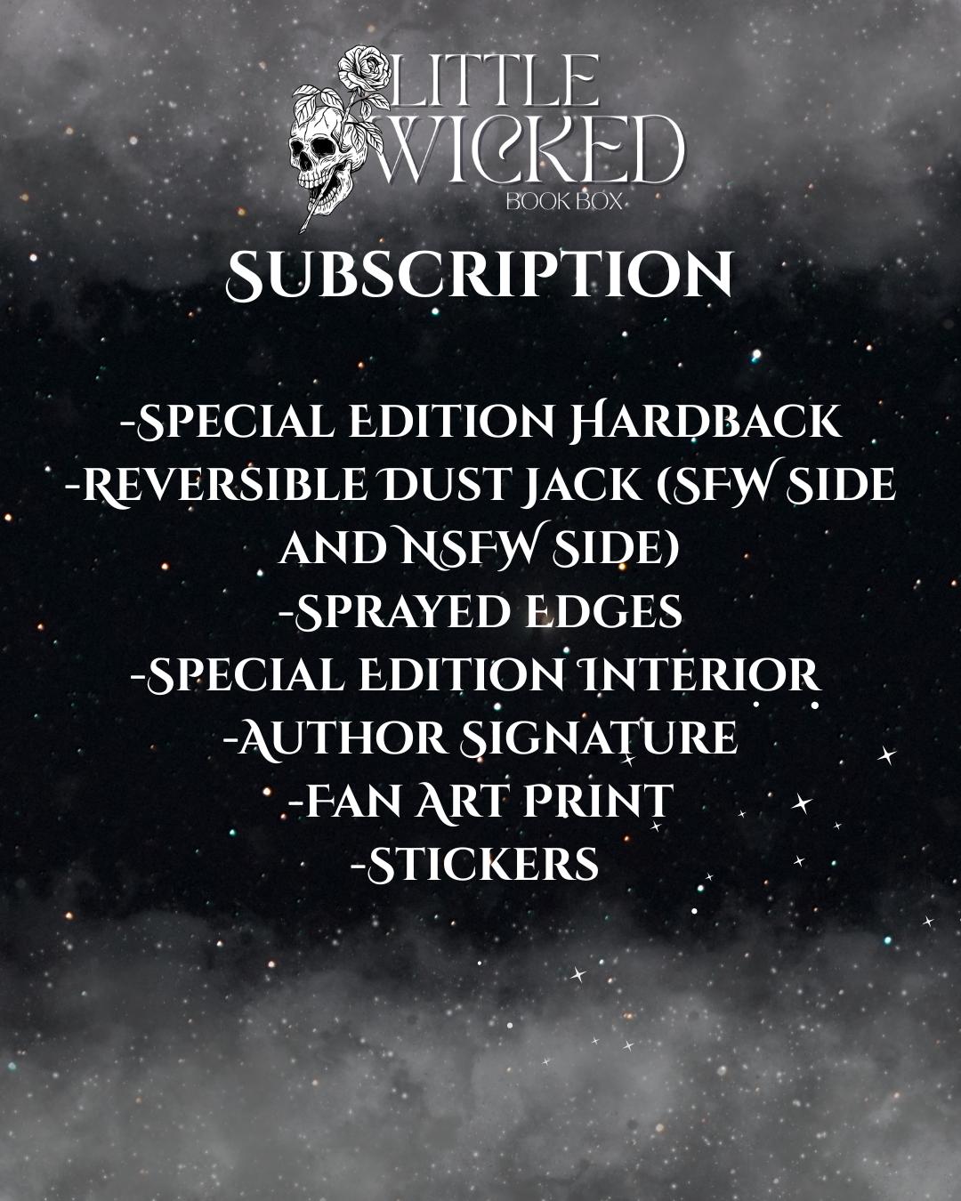 Dark Romance Book Box Subscription