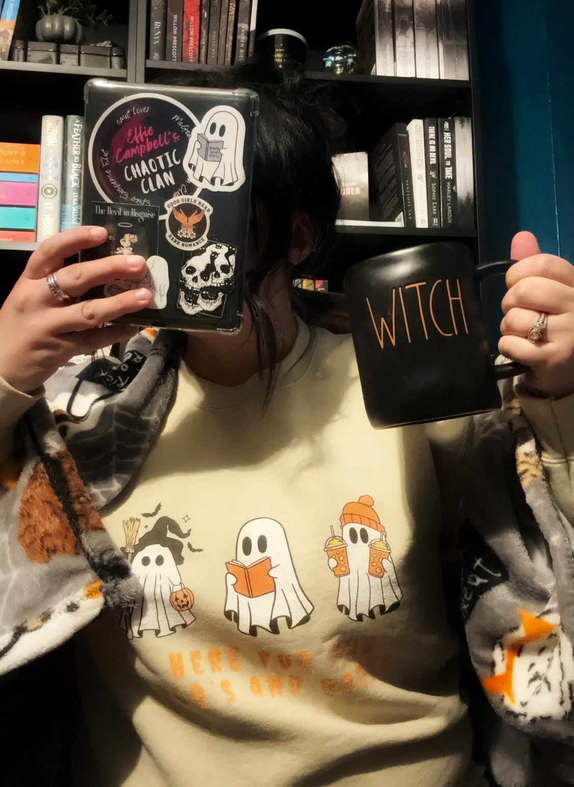 Boos And Books Crewneck Sweatshirt