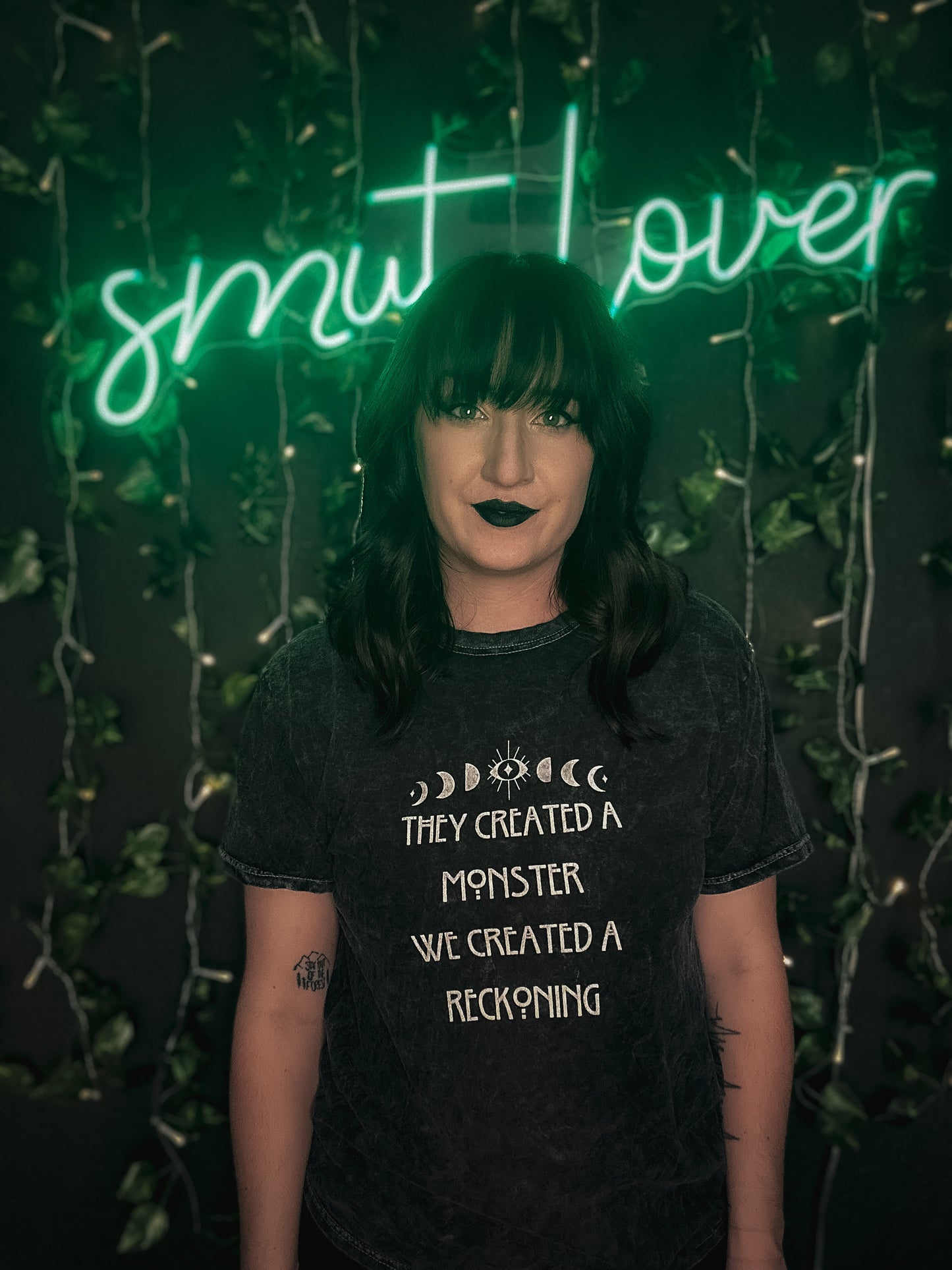 Created A Monster Mineral Wash T-Shirt