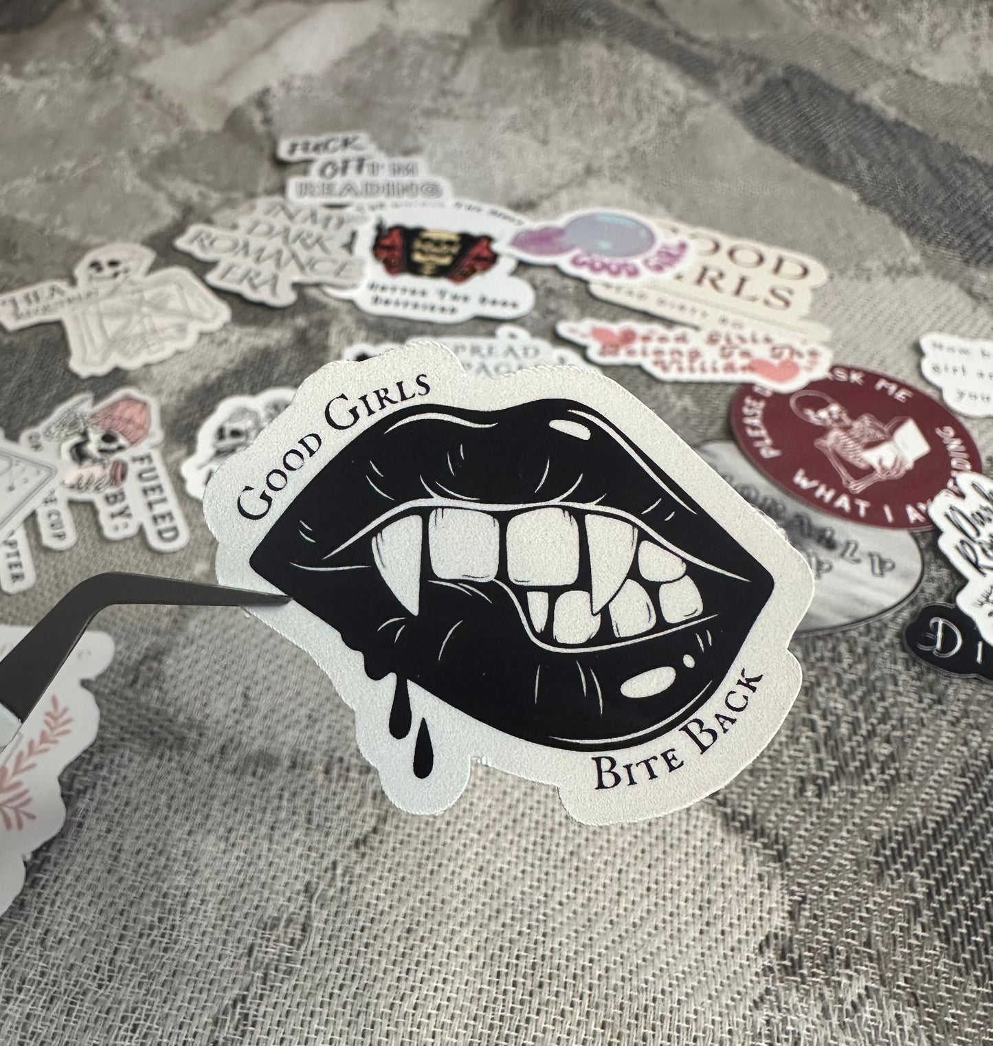 Good Girls Bite Back Sticker