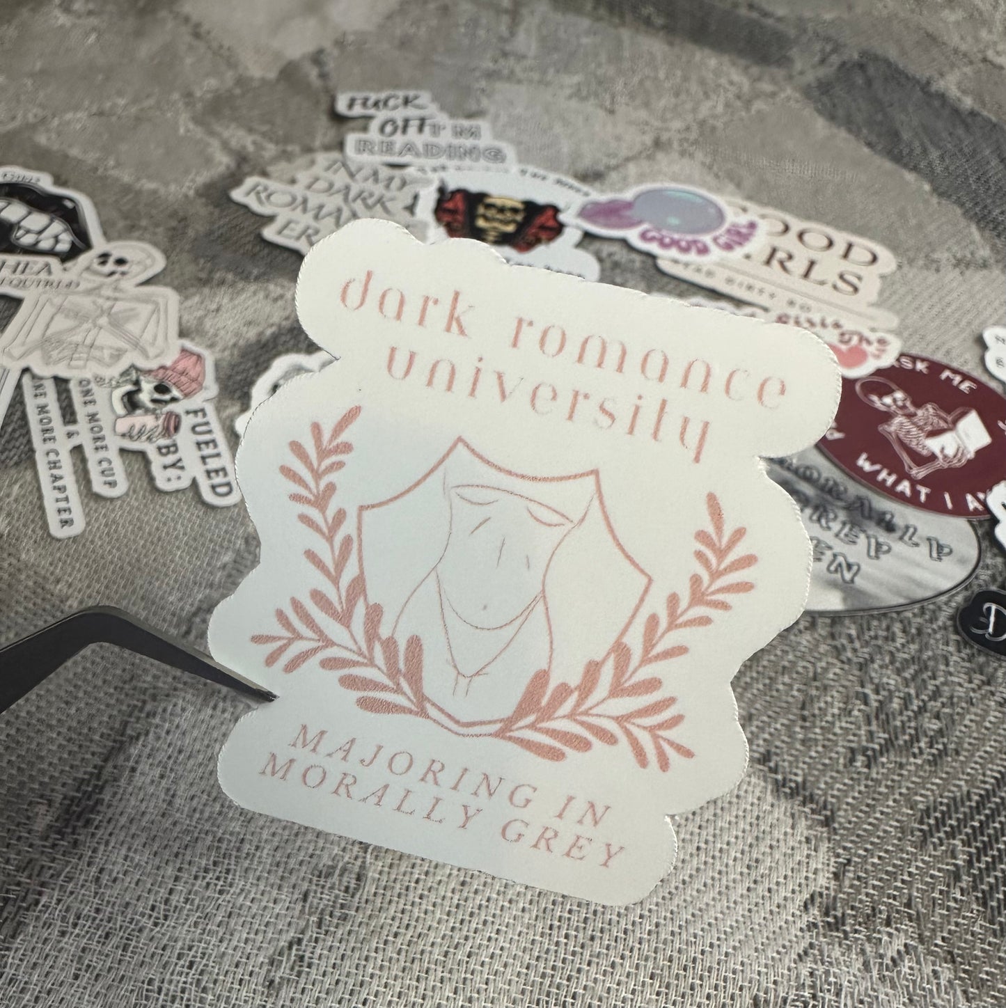 Dark Romance University Sticker